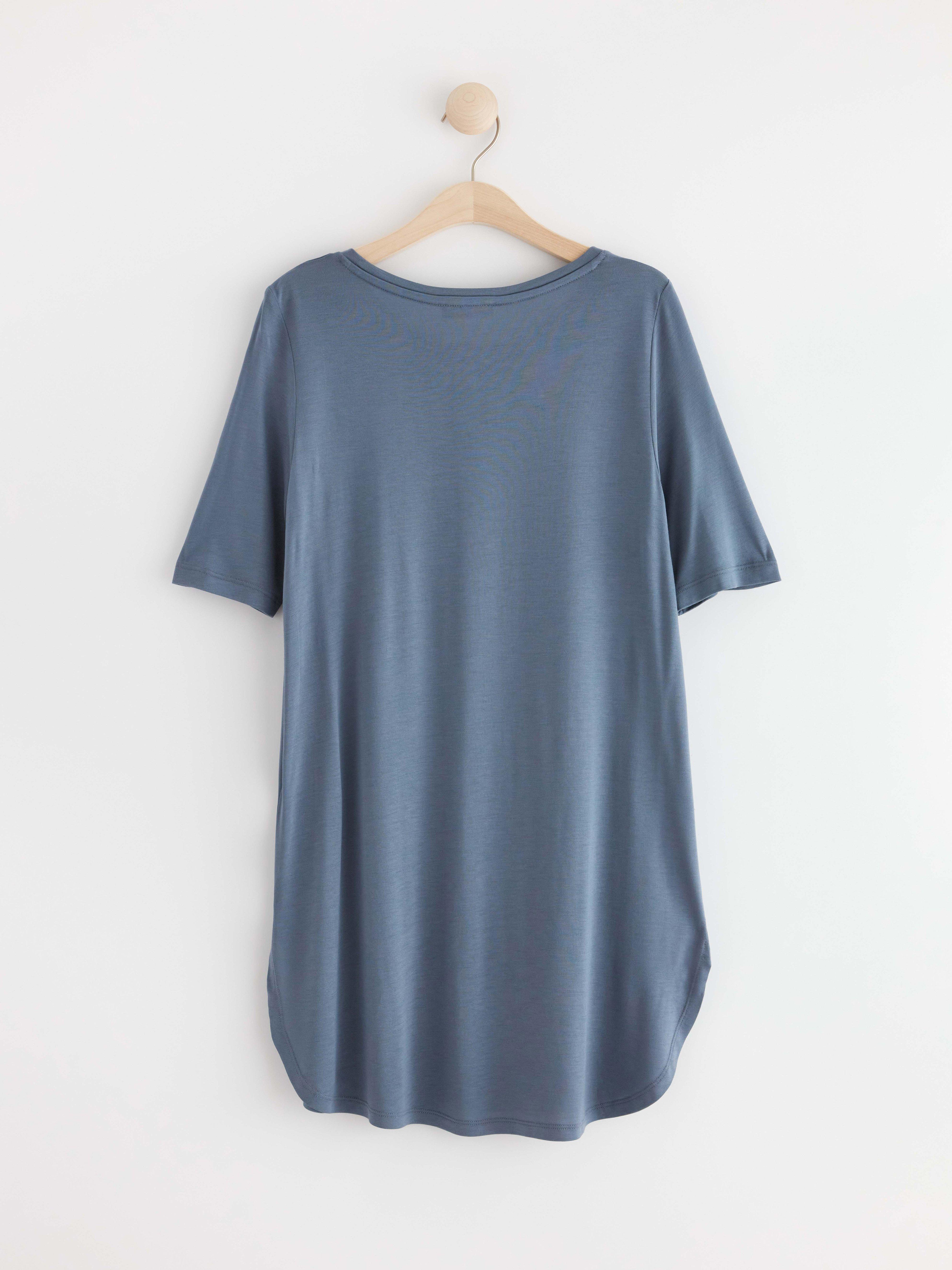 Long T-shirt blue