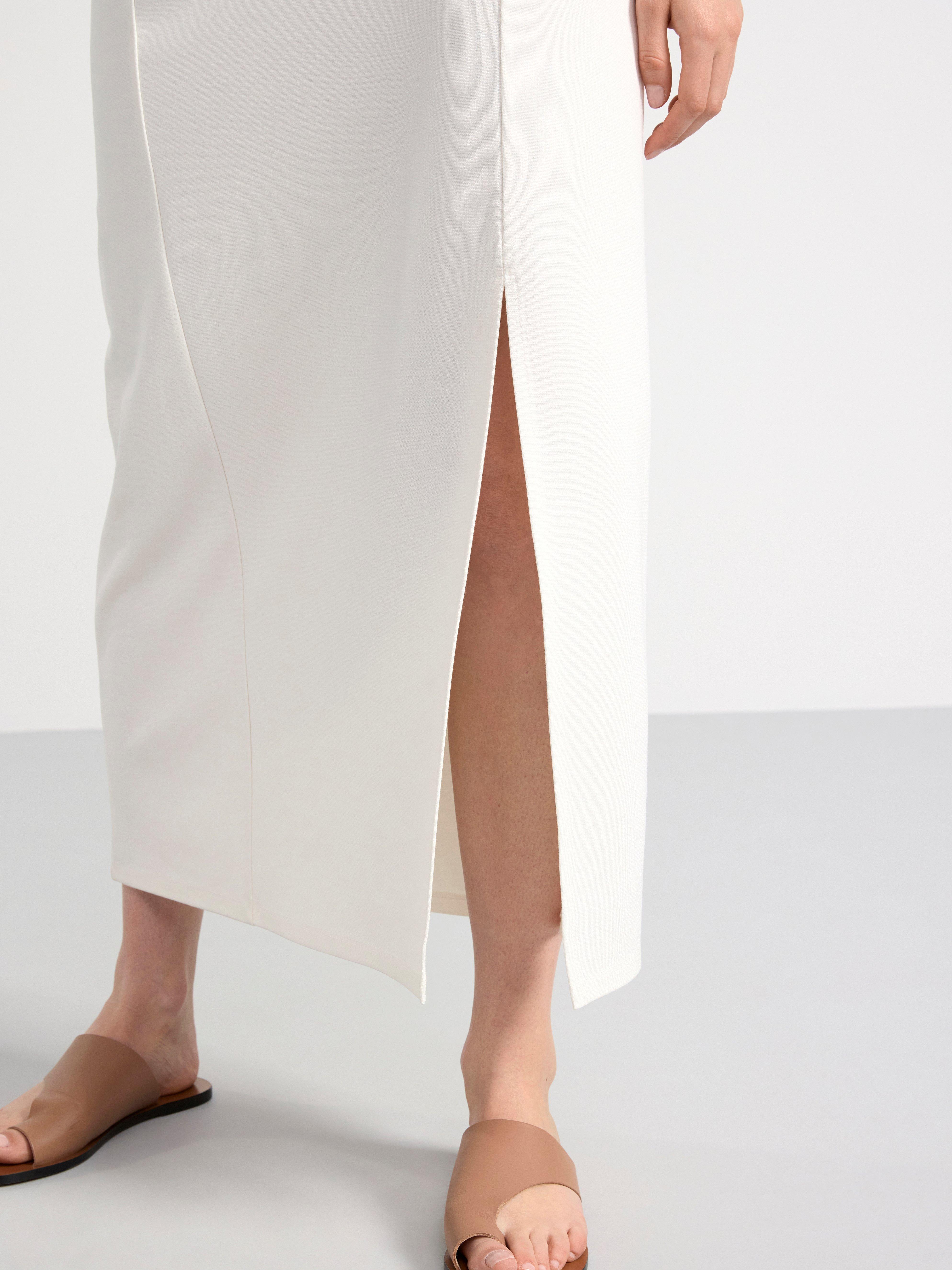 Punto tube dress Off White