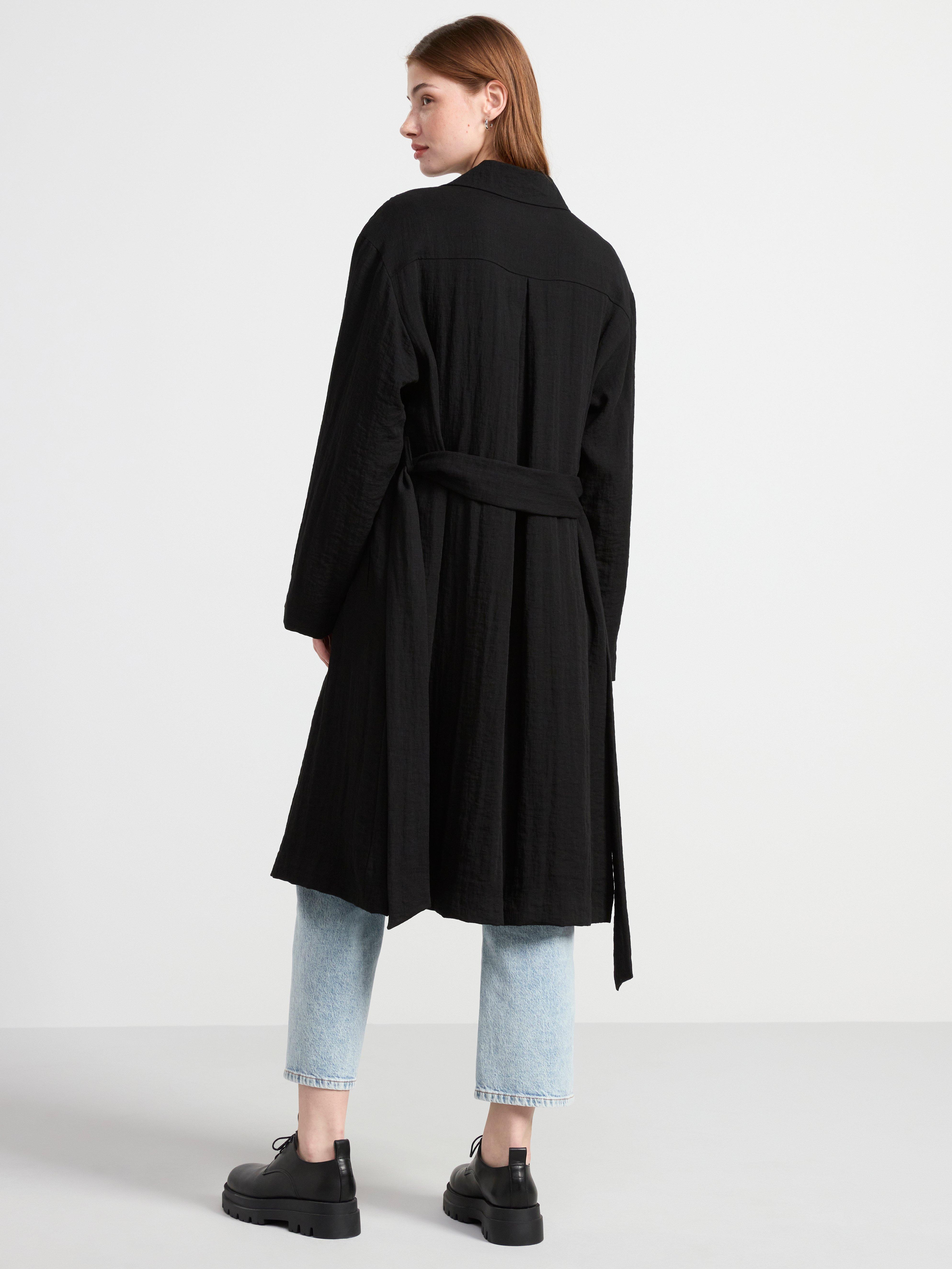 Lightweight coat Black