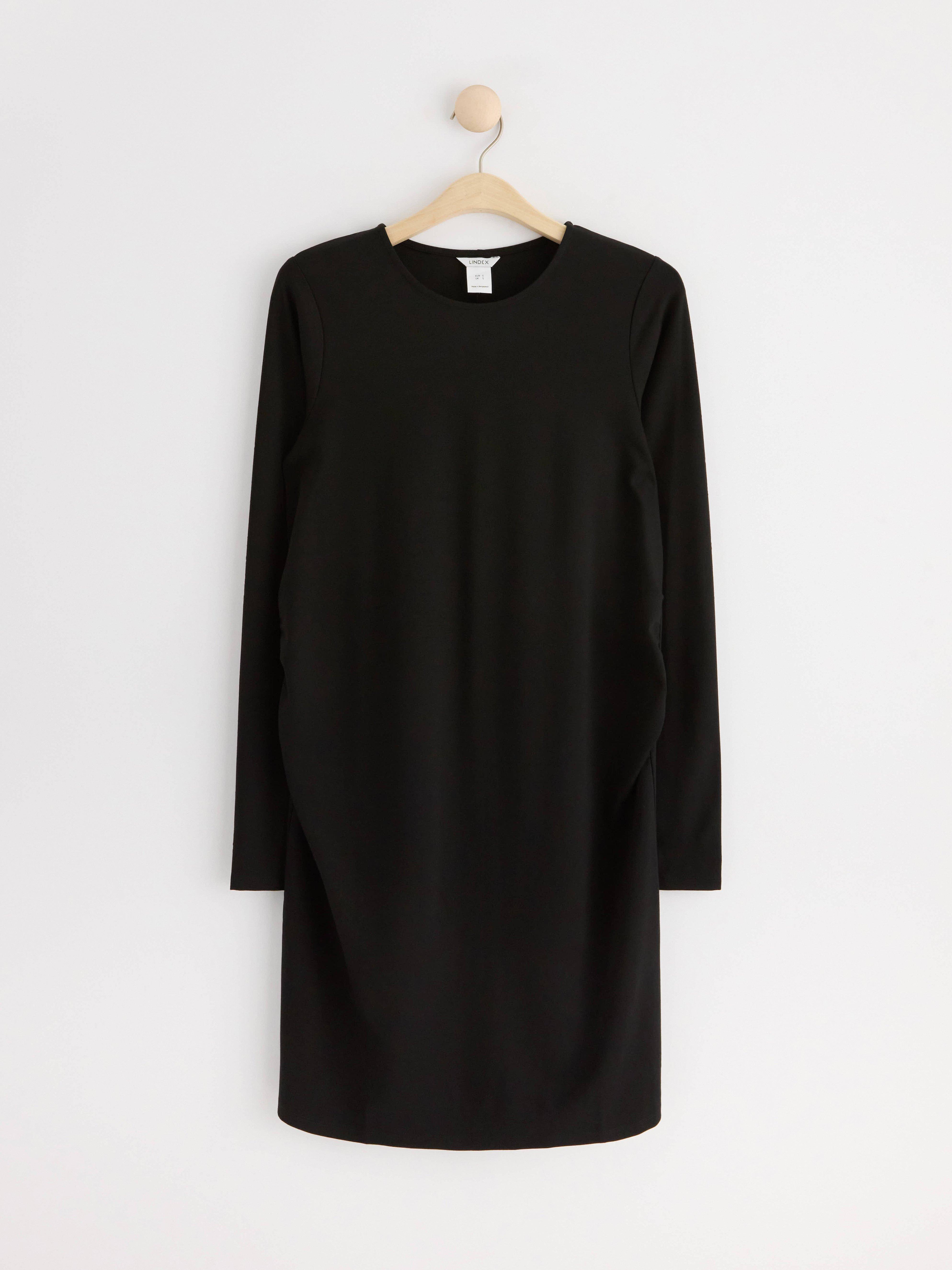 MOM Fitted mini dress Black