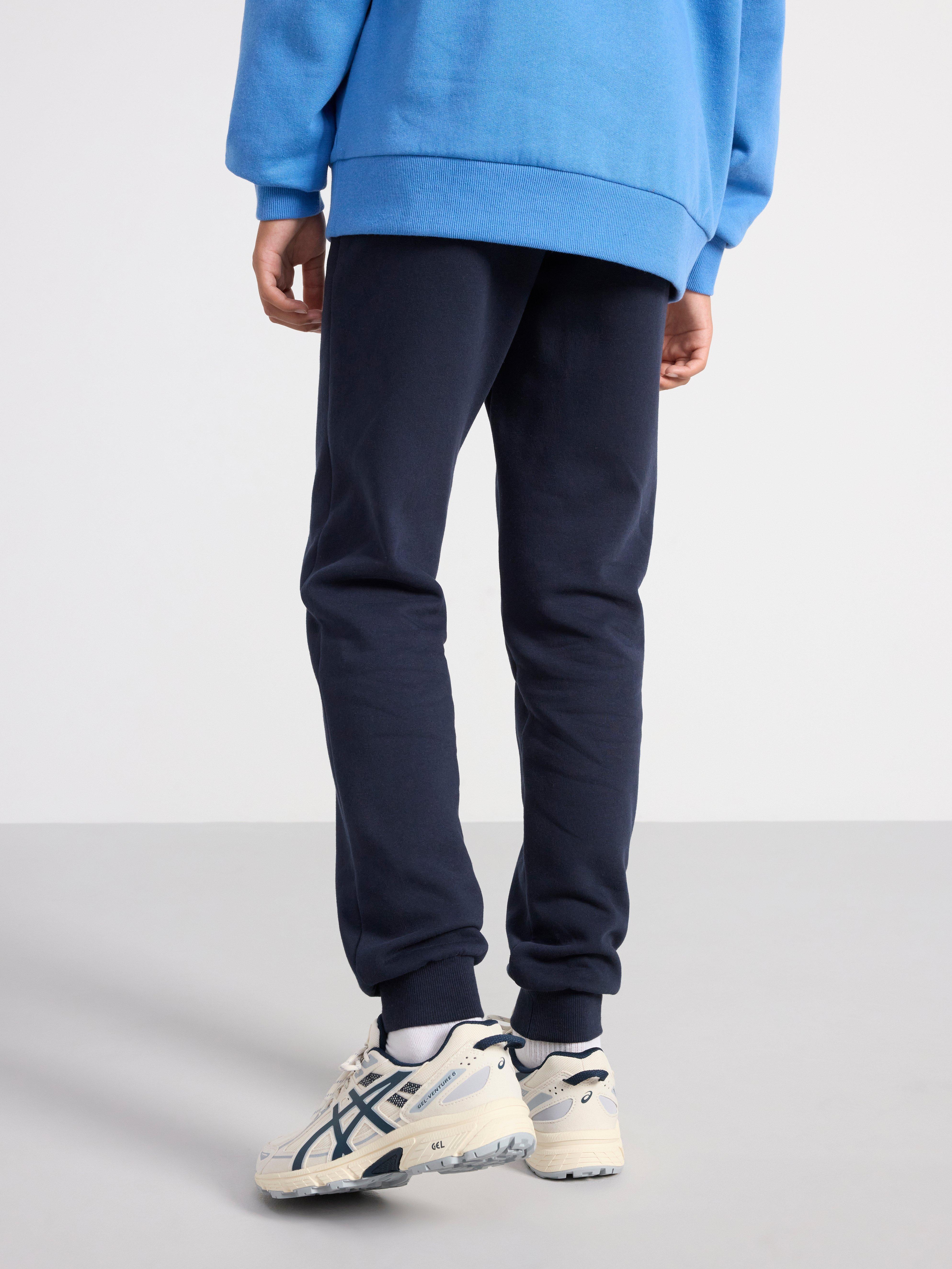 Joggers with brushed inside Dark Navy