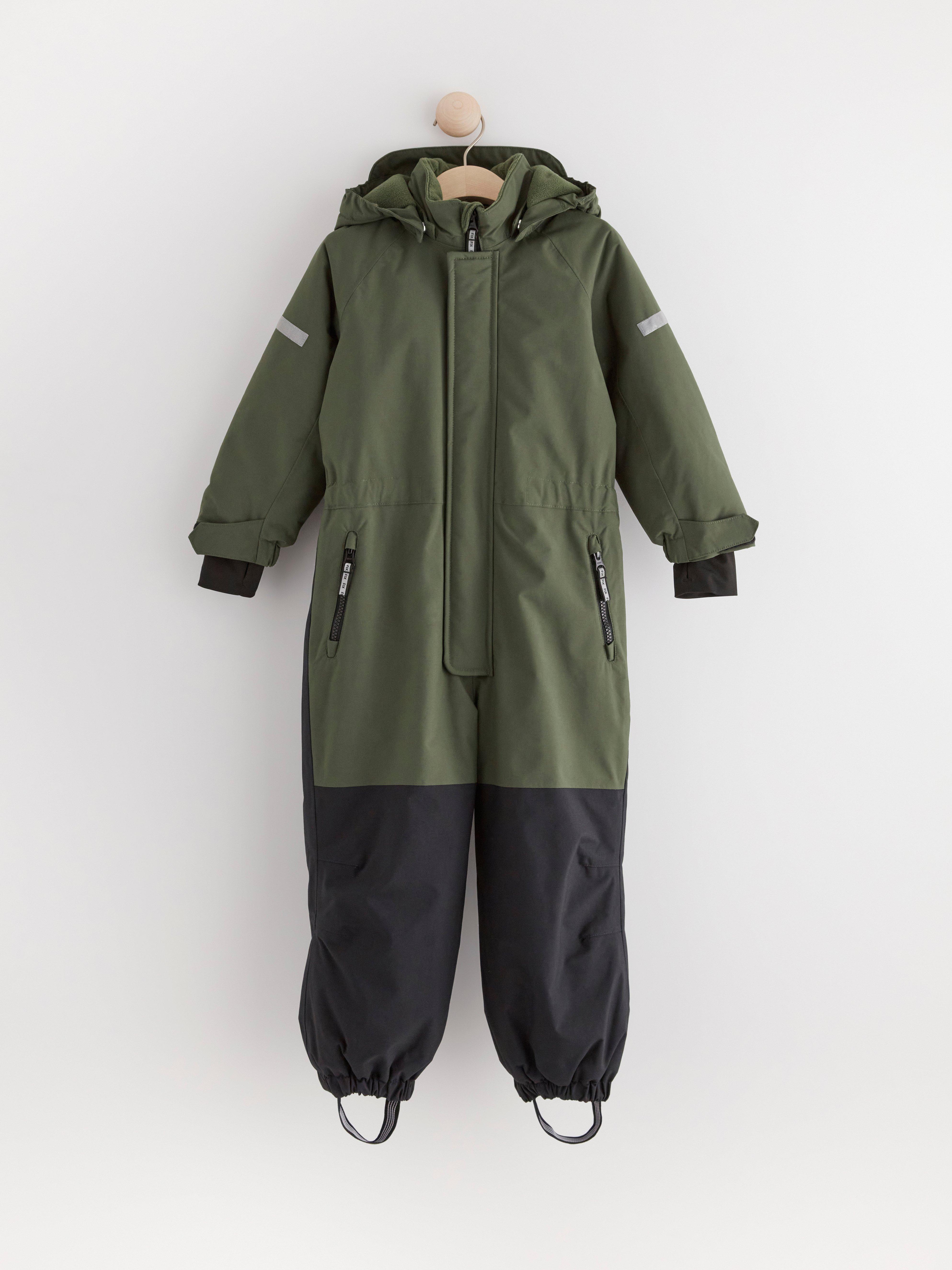 FIX Padded waterproof overall Dark Khaki Green