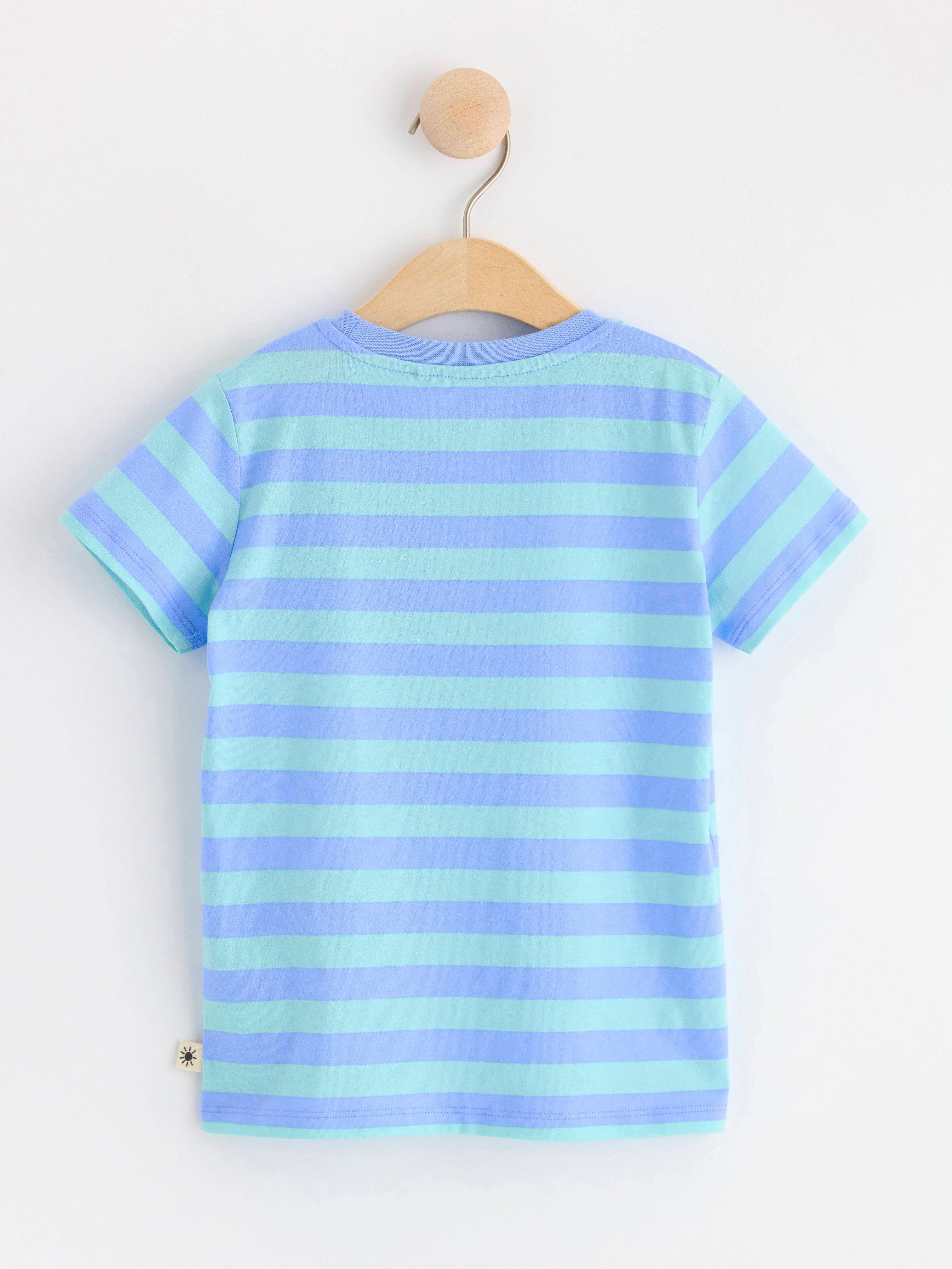 Striped t-shirt Light Blue