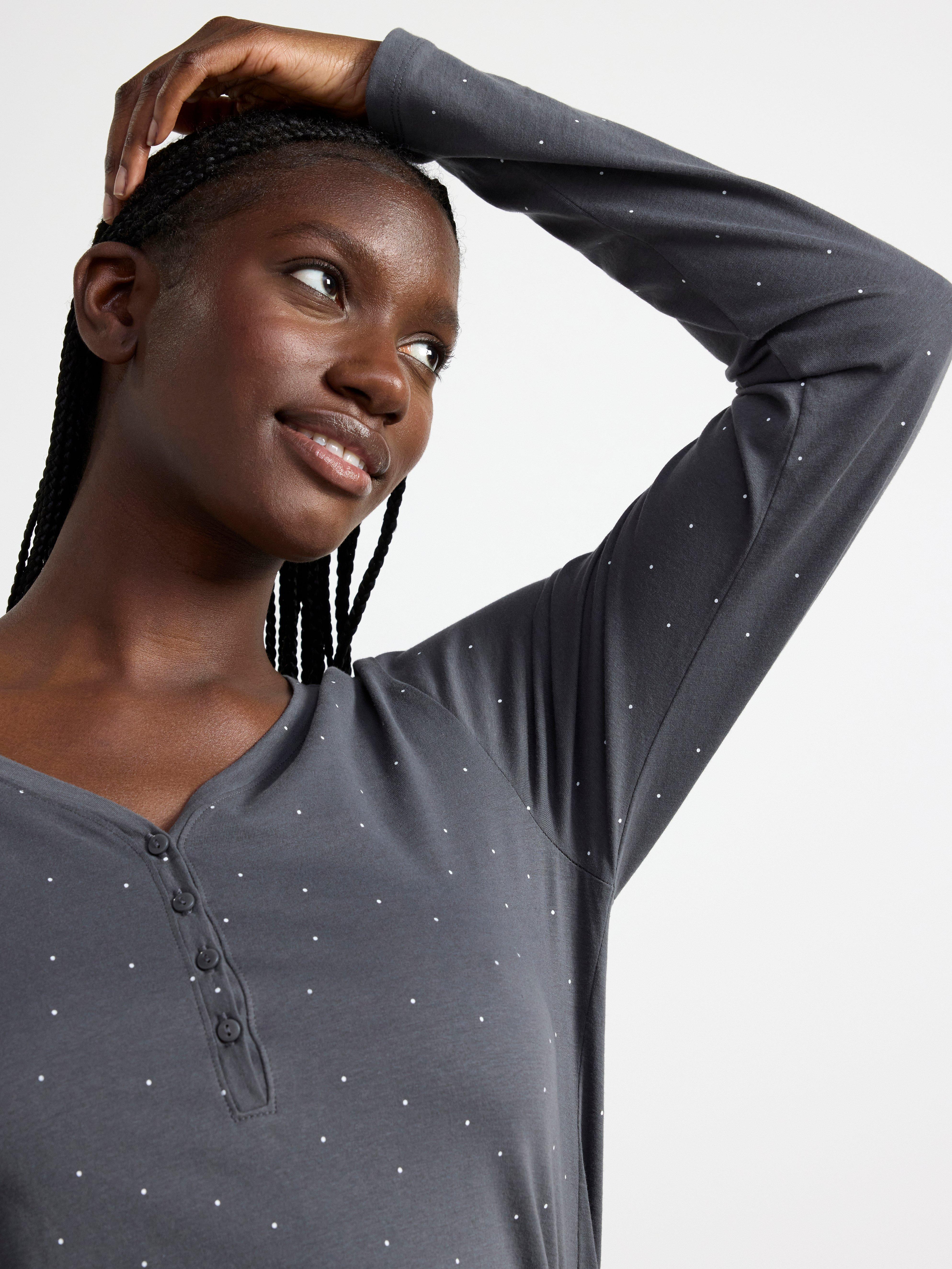 Pyjama top Dark Grey