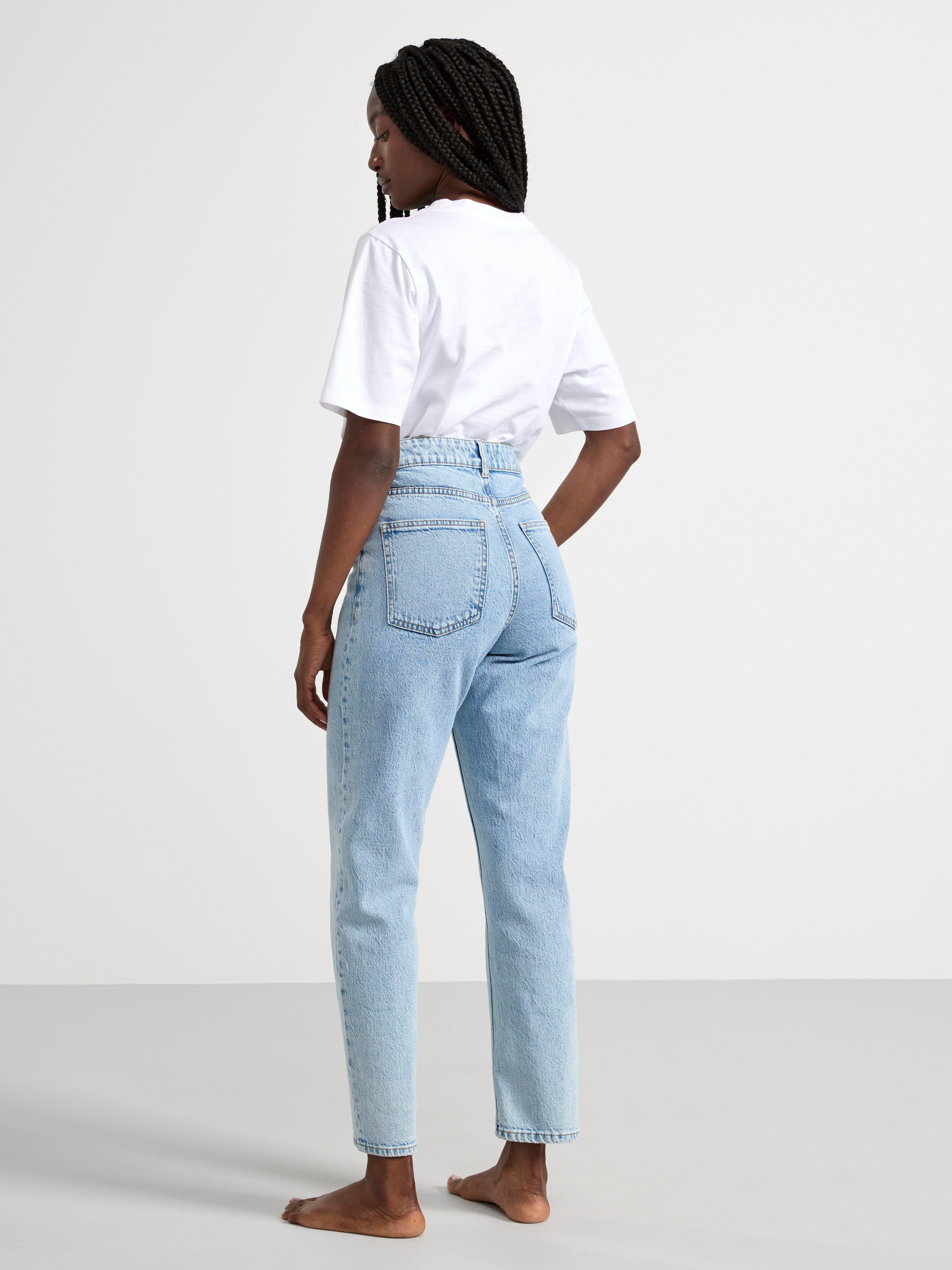 NEA Cropped straight jeans Light denim