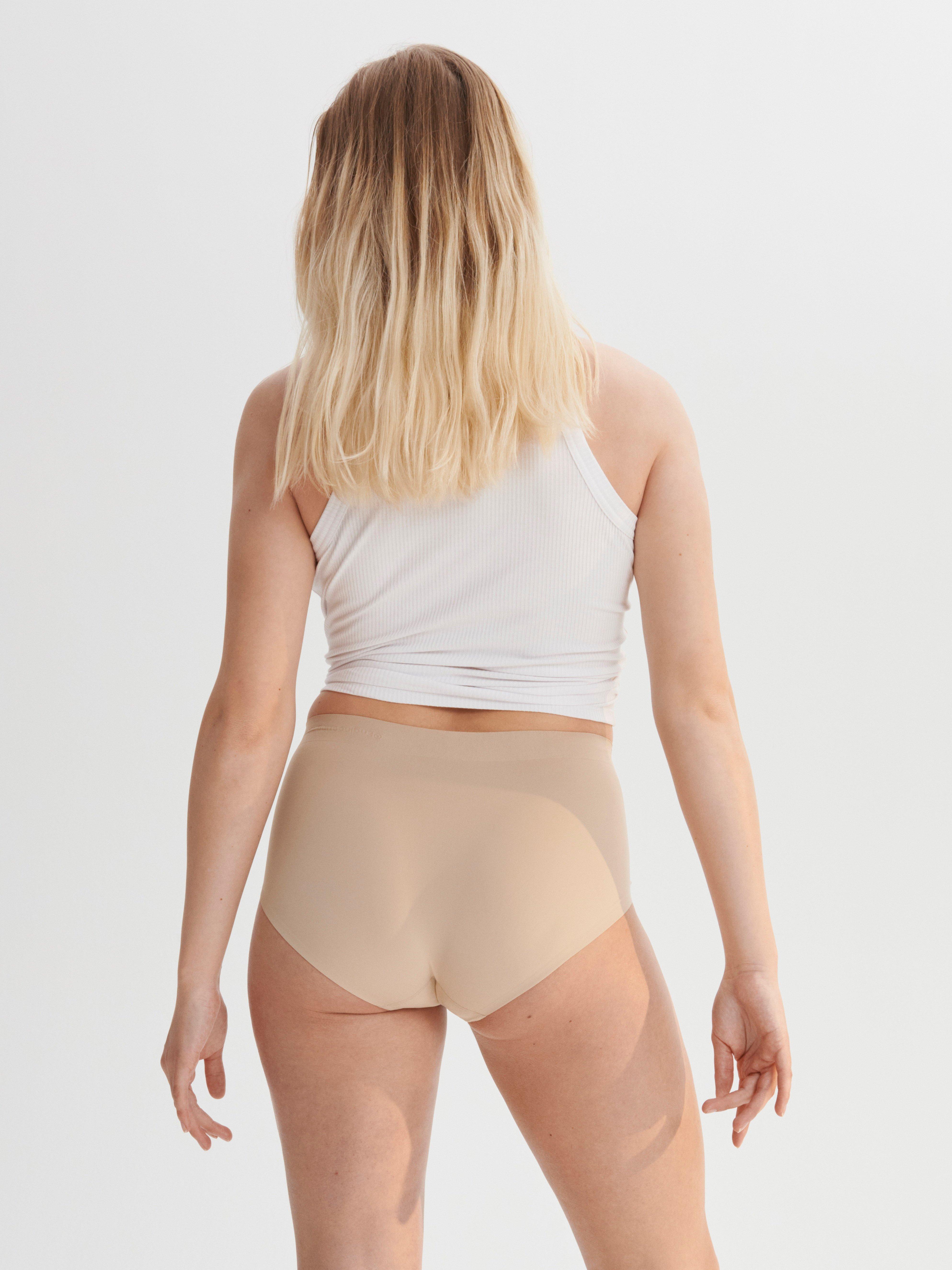 Engineered High Waist Period Proof – Period Panty Medium Absorbency Beige