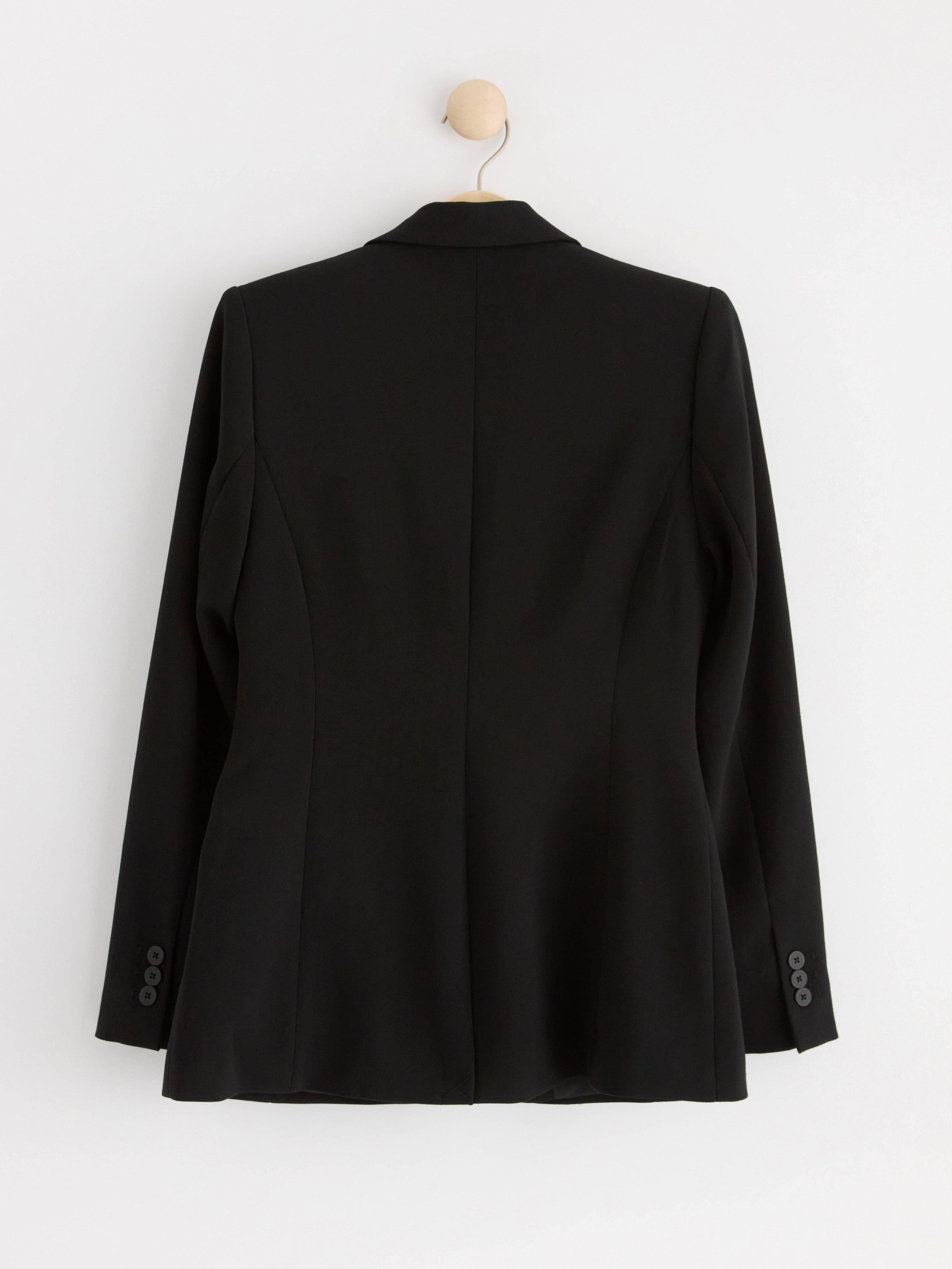 Blazer with double button closure Black