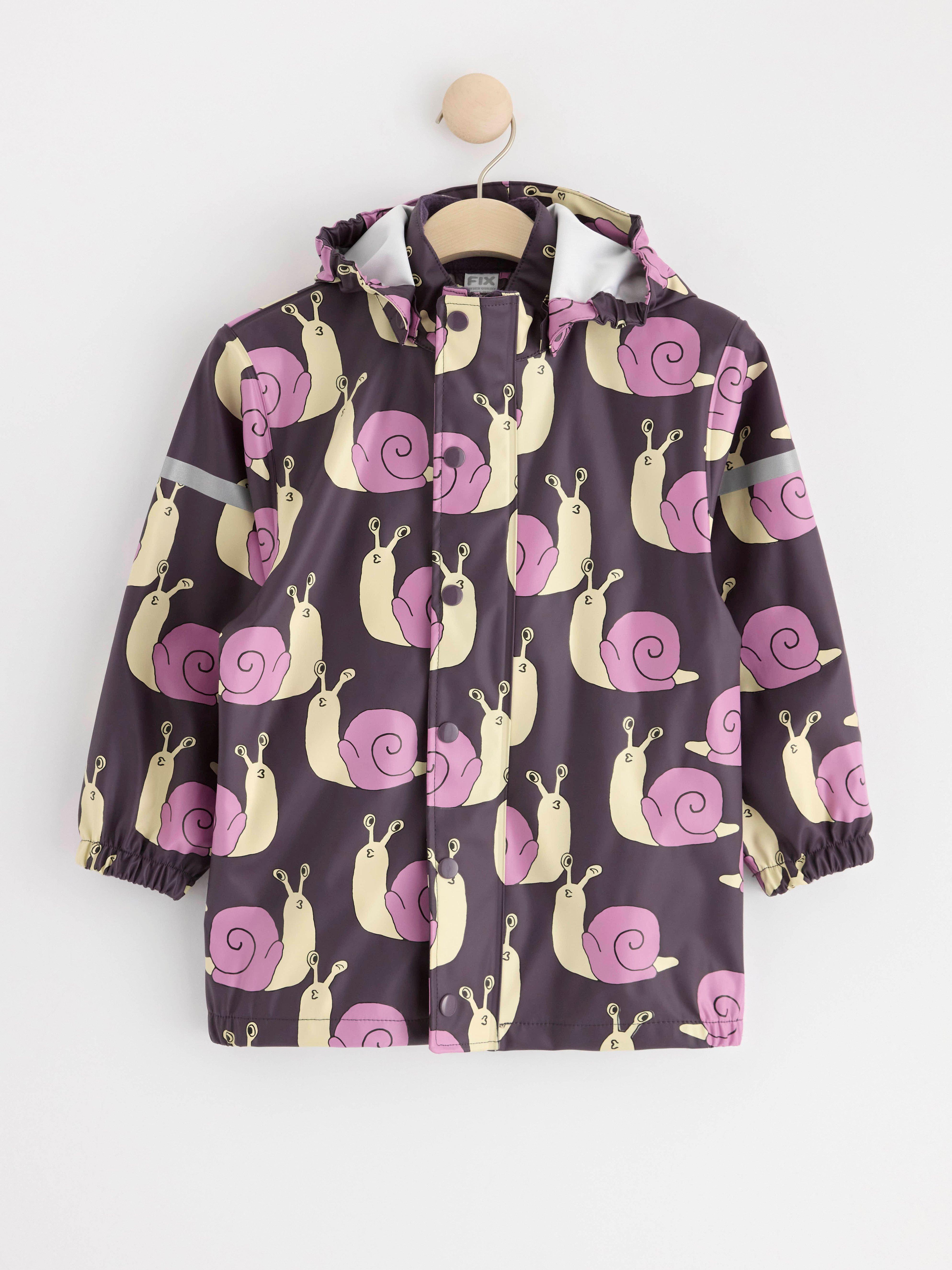 FIX Rain jacket Dark Lilac