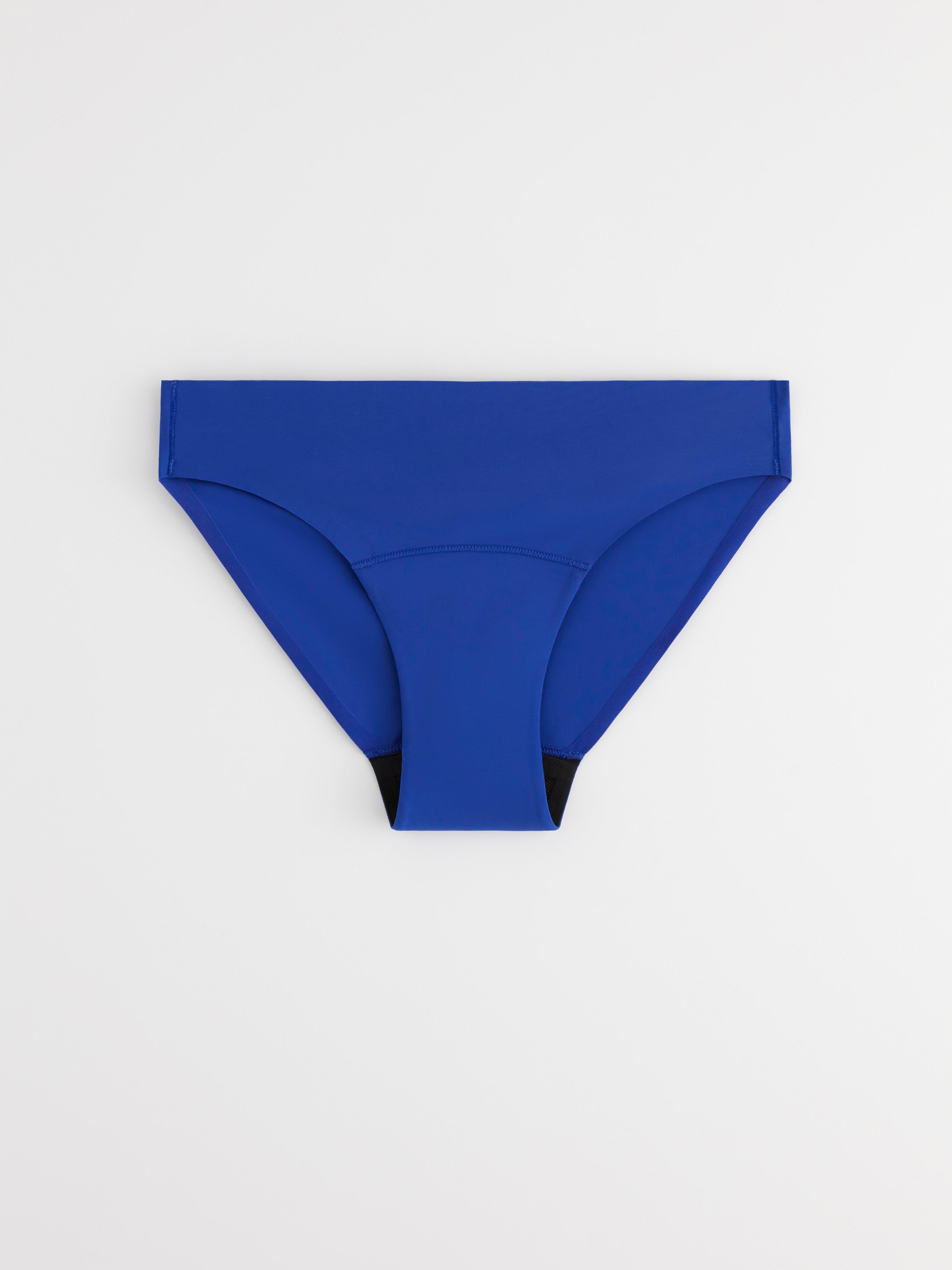 Engineered Bikini Period Proof – Period Panty Medium Absorbency Neon Blue