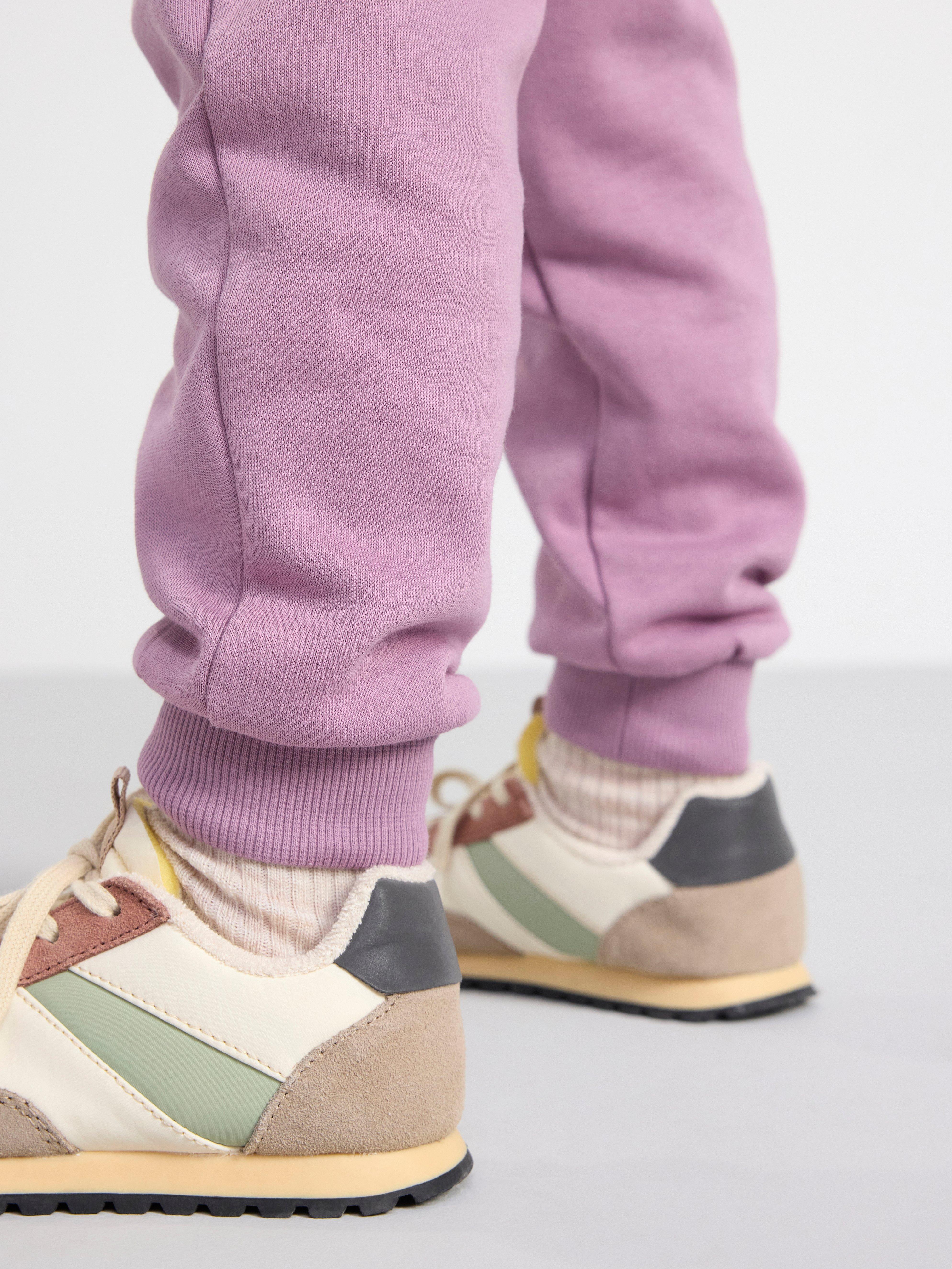 Joggers with brushed inside Light Dusty Lilac