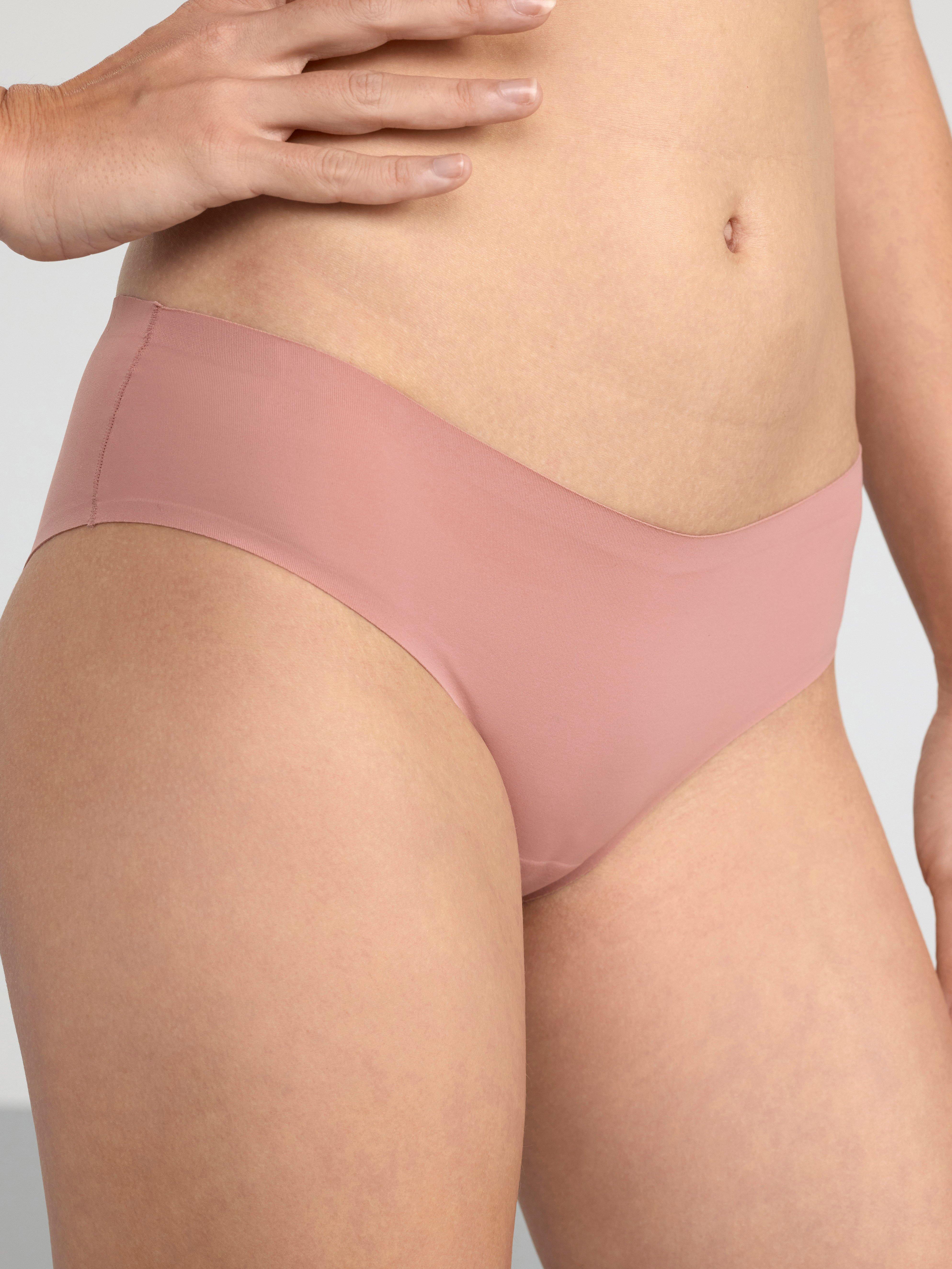 Brazilian regular invisible briefs Dusty Pink