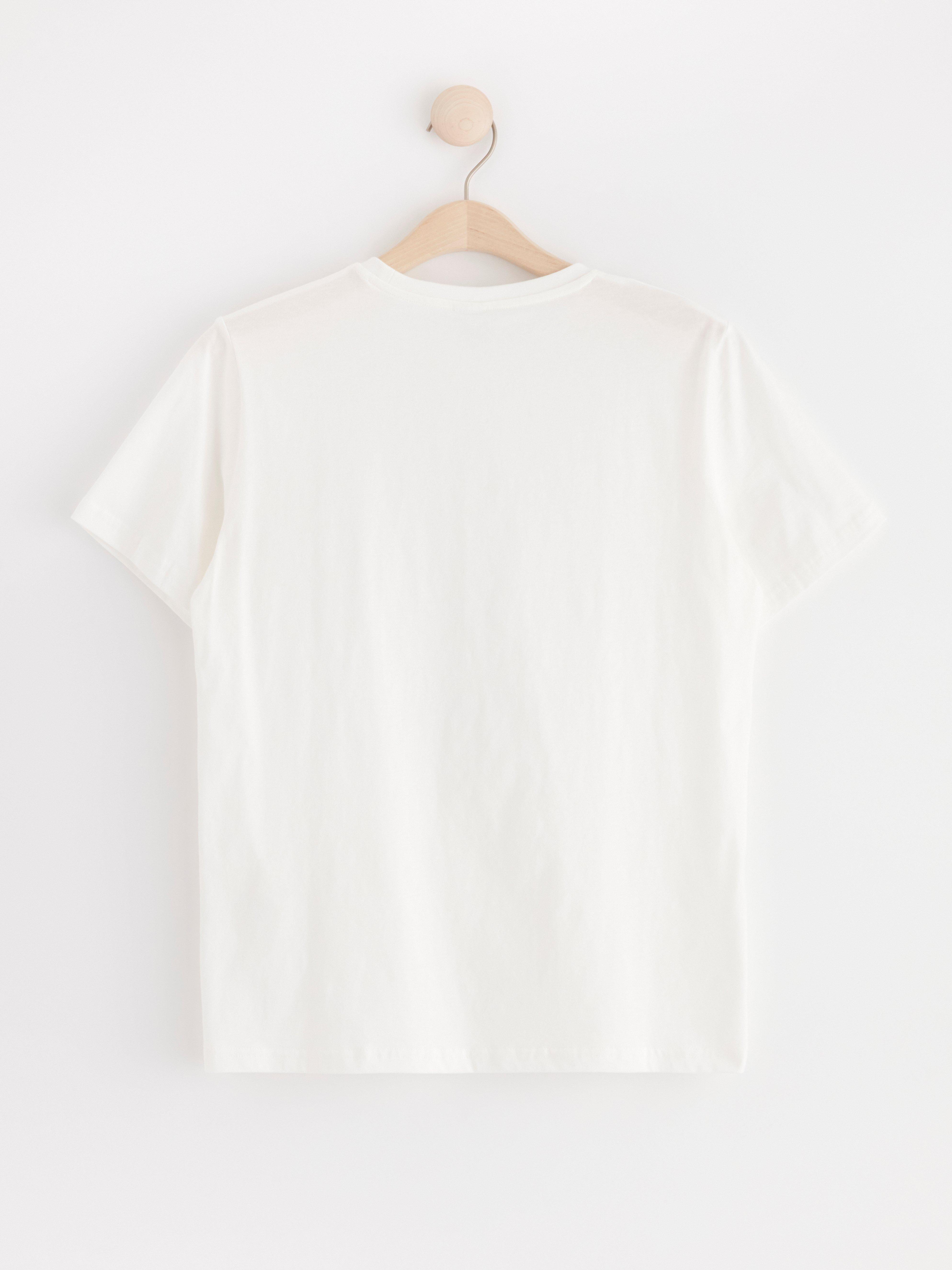 T-shirt with skull Off White