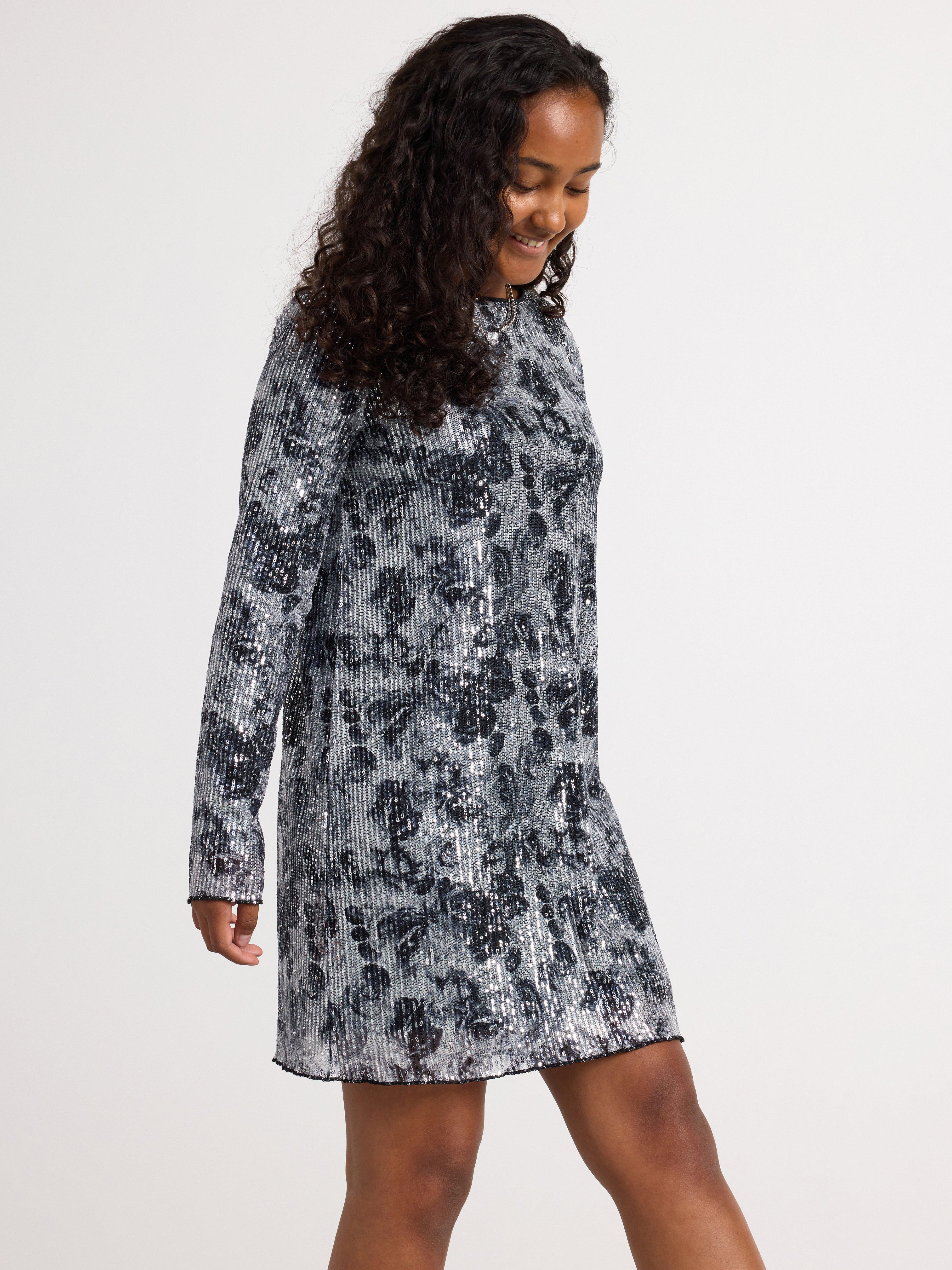 Sequin dress Silver