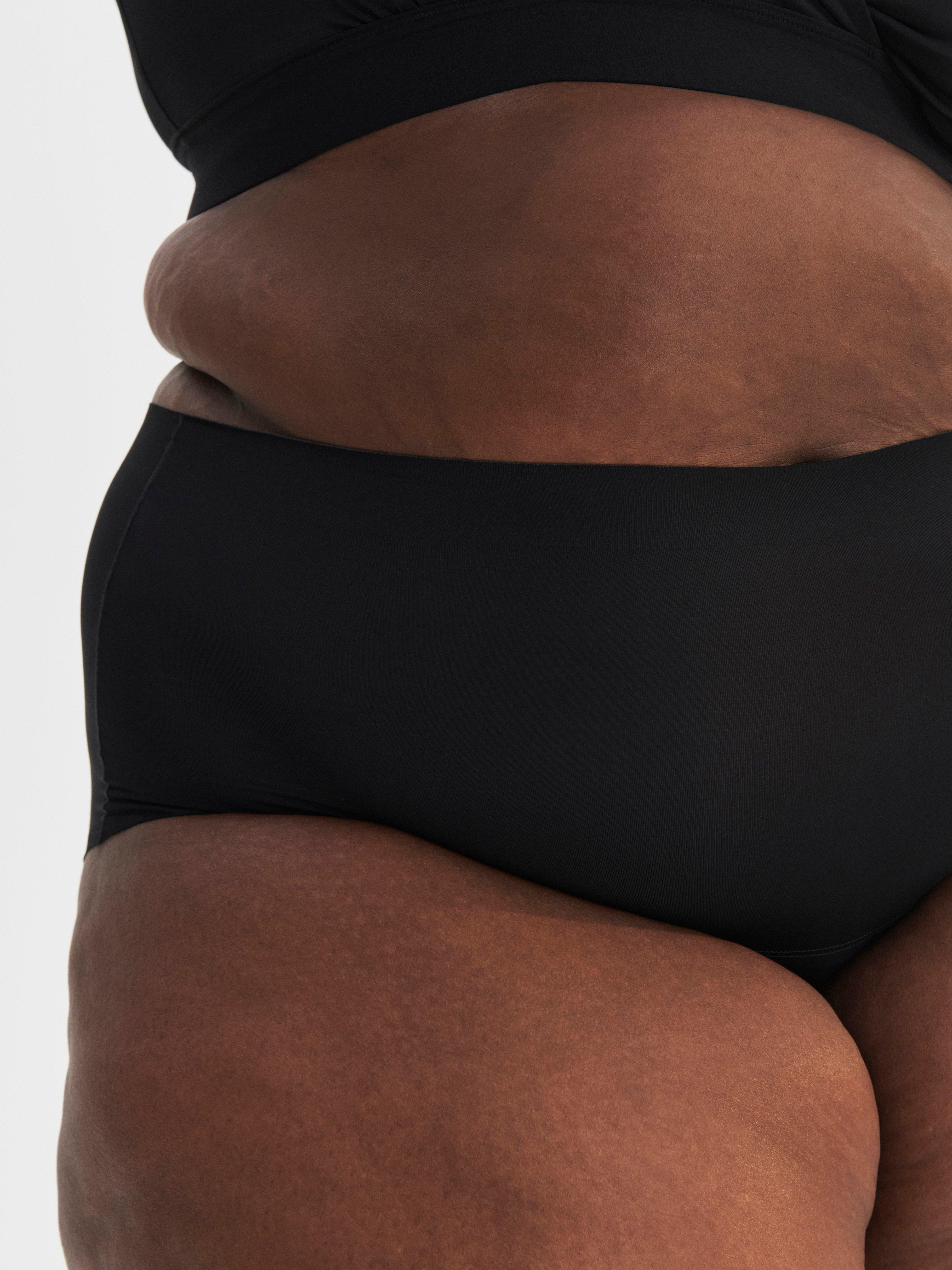 Engineered High Waist Period Proof – Period Panty Medium Absorbency Black