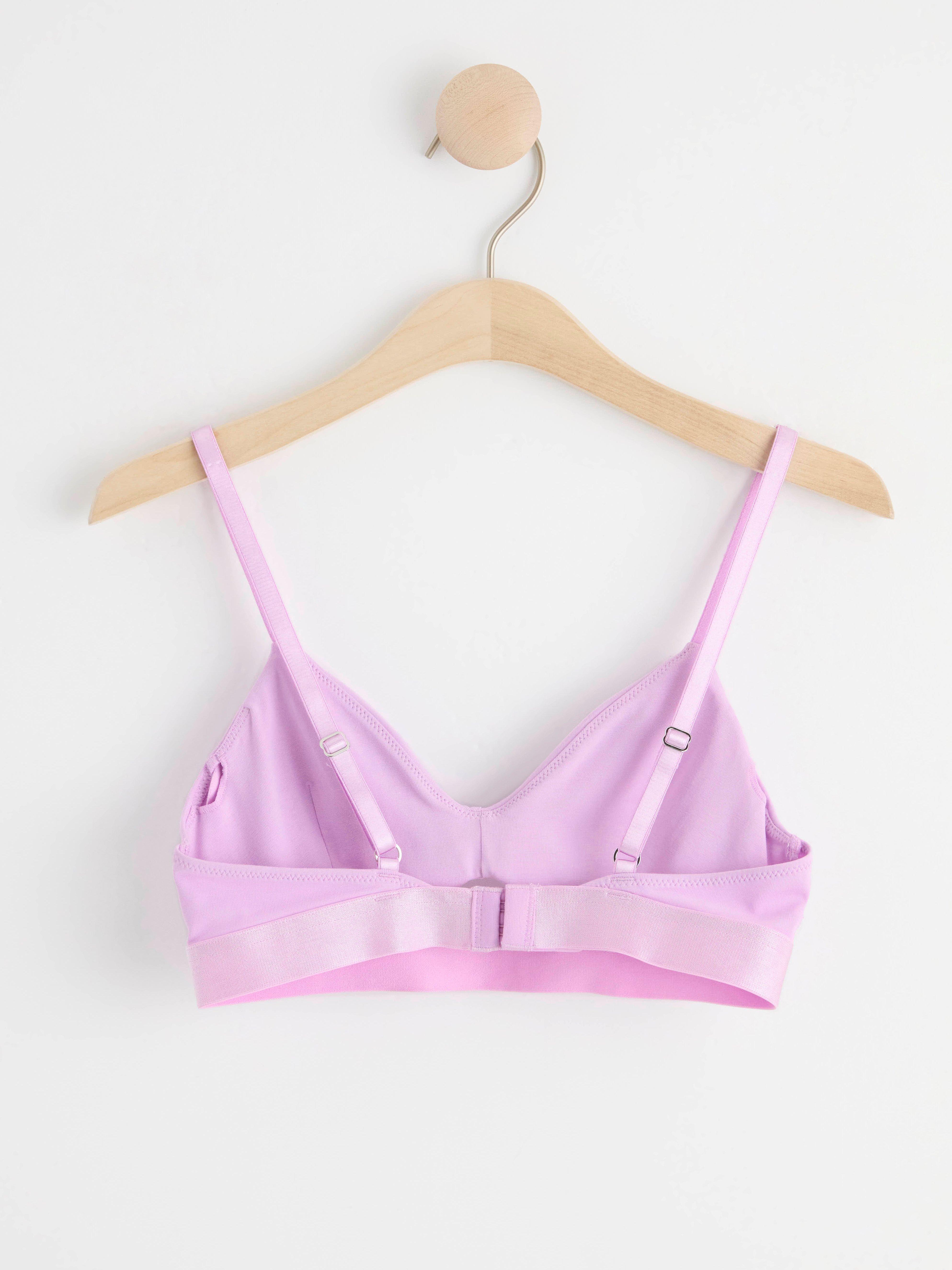 Soft bra with cut out detail Light Lilac