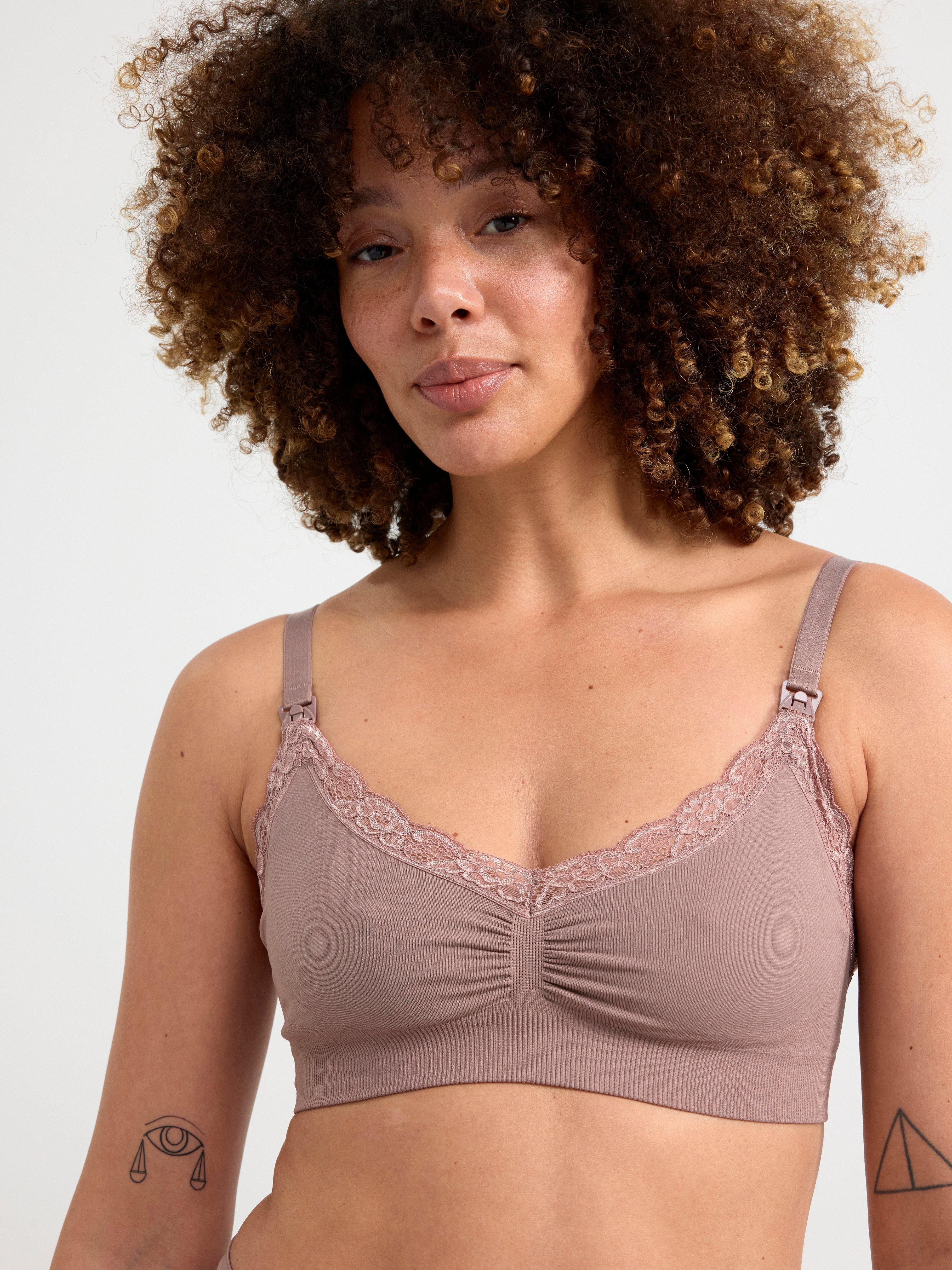 MOM 2-pack seamless nursing bra Light Dusty Lilac