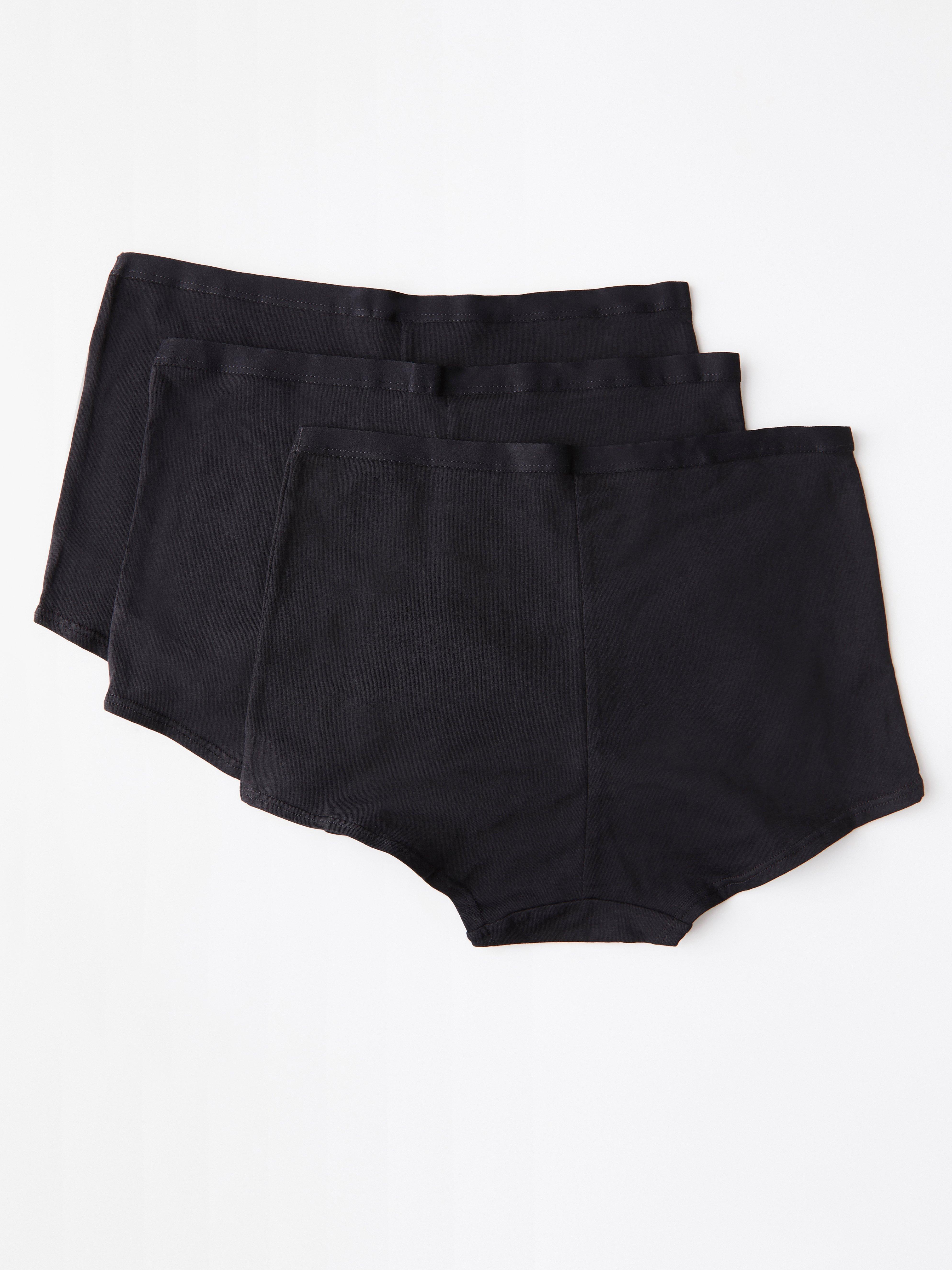 3-pack Boxer high briefs Black