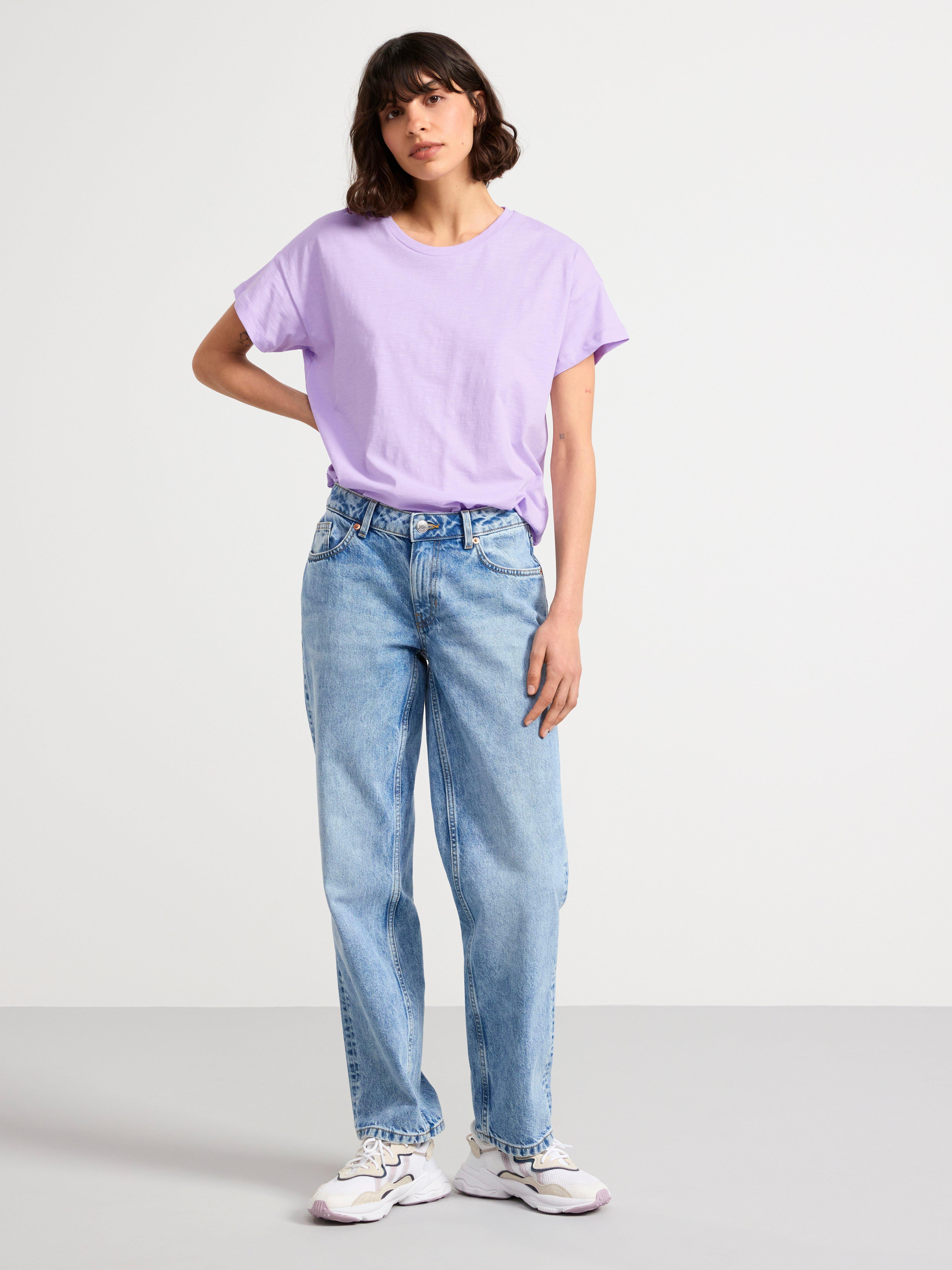 Cotton t-shirt Light lilac