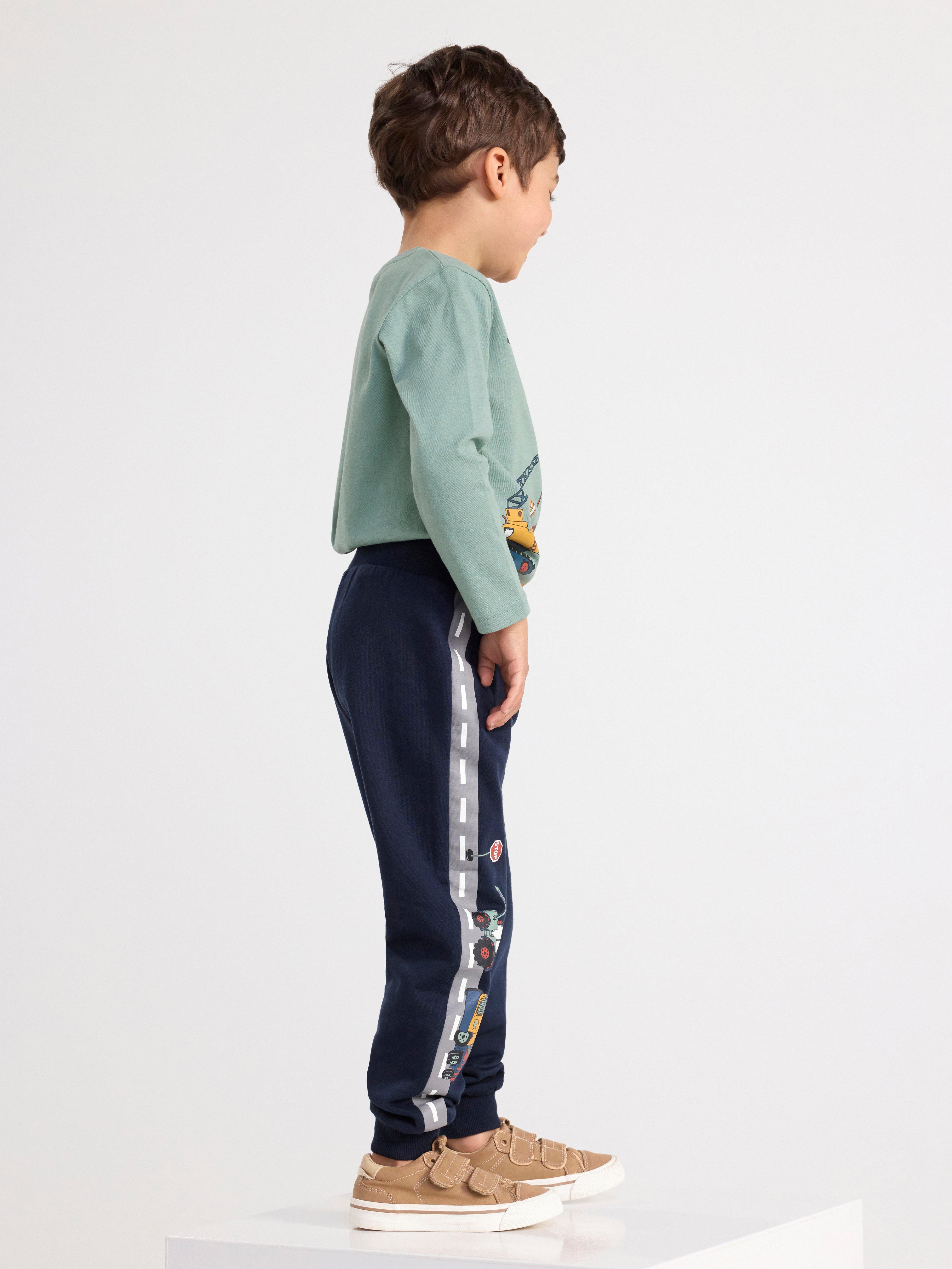 Joggers with working vehicles Dark Navy