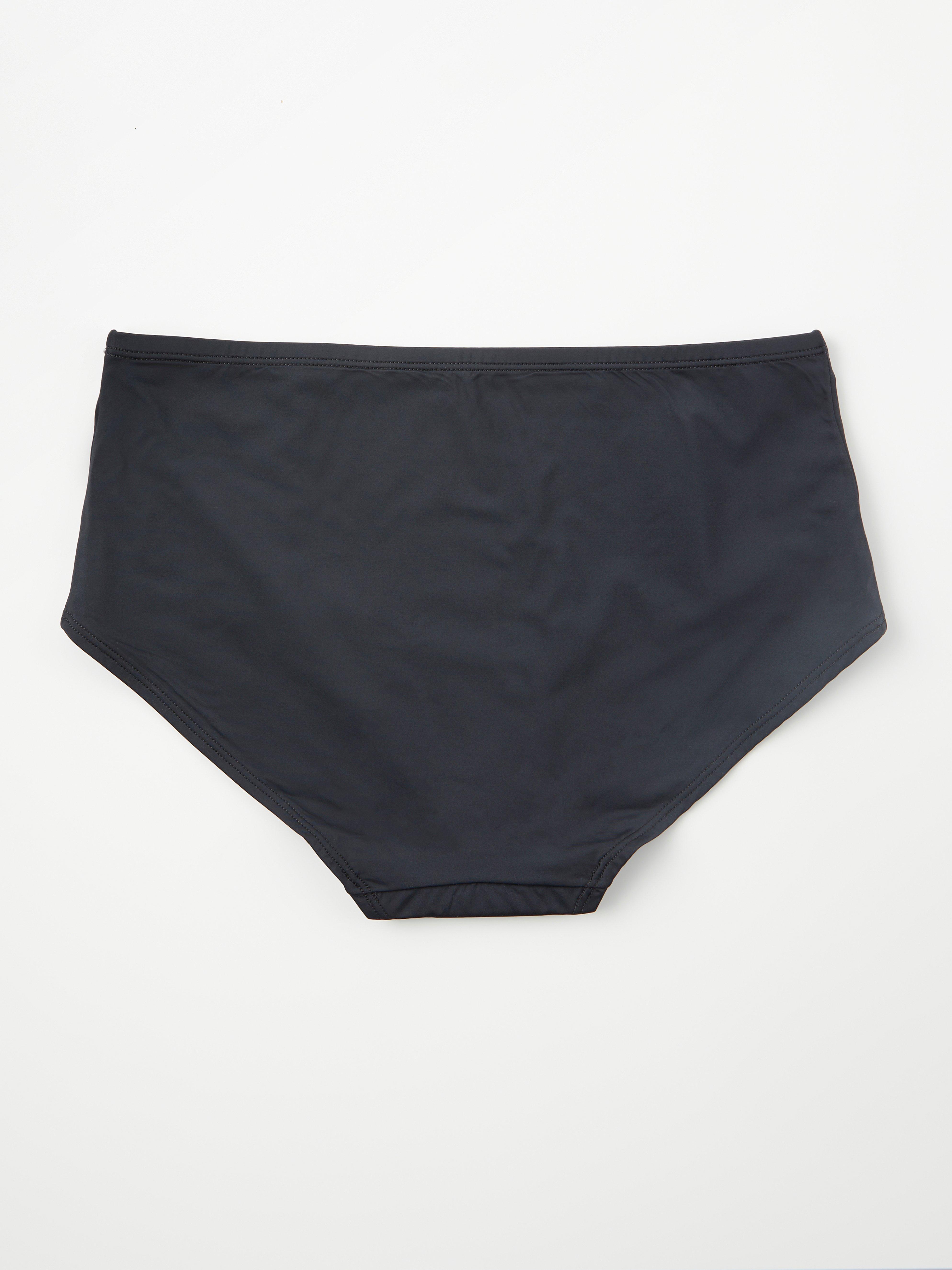 Classic midi bikini briefs Black