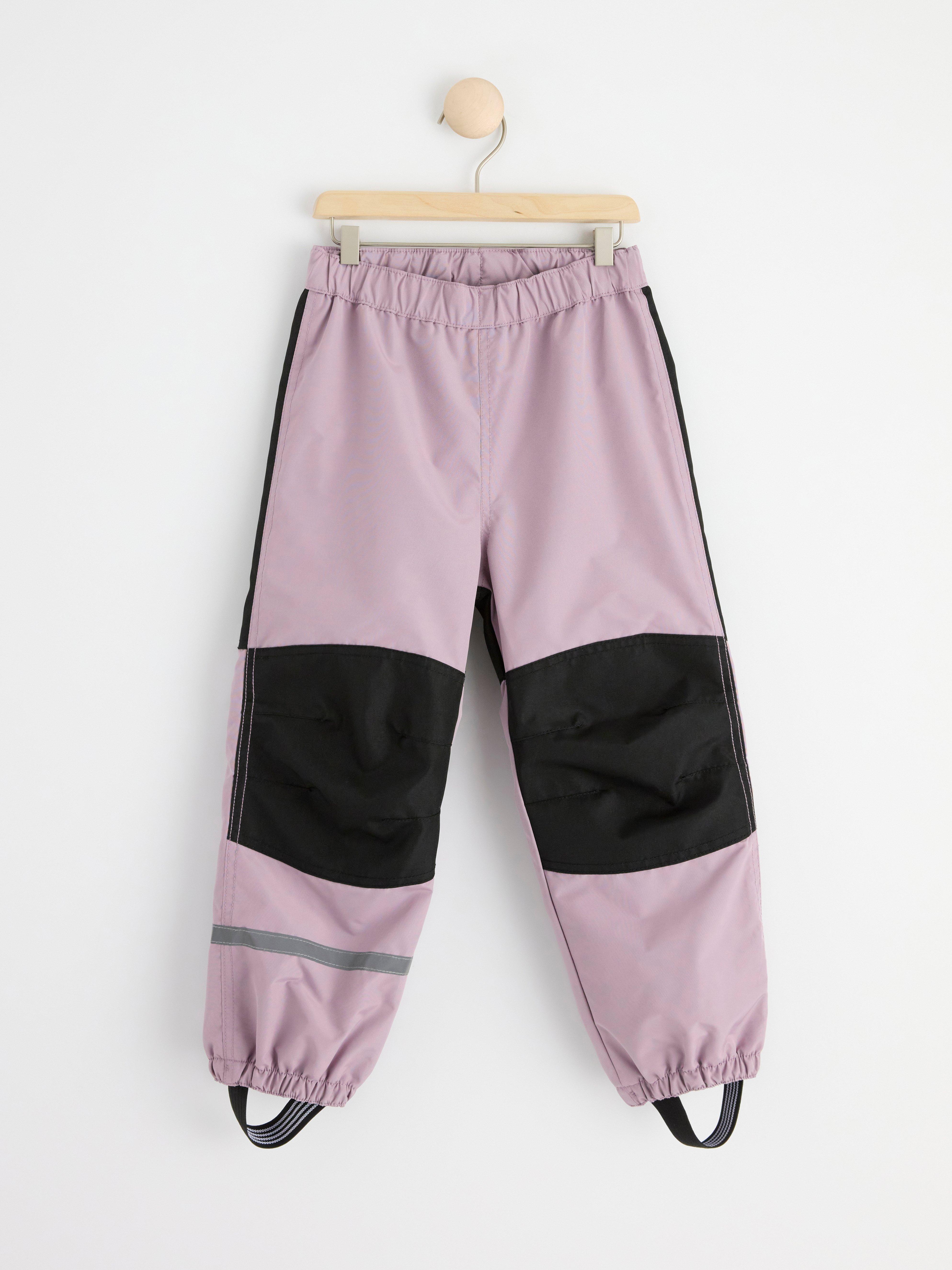 Water repellent shell trousers Light Dusty Lilac