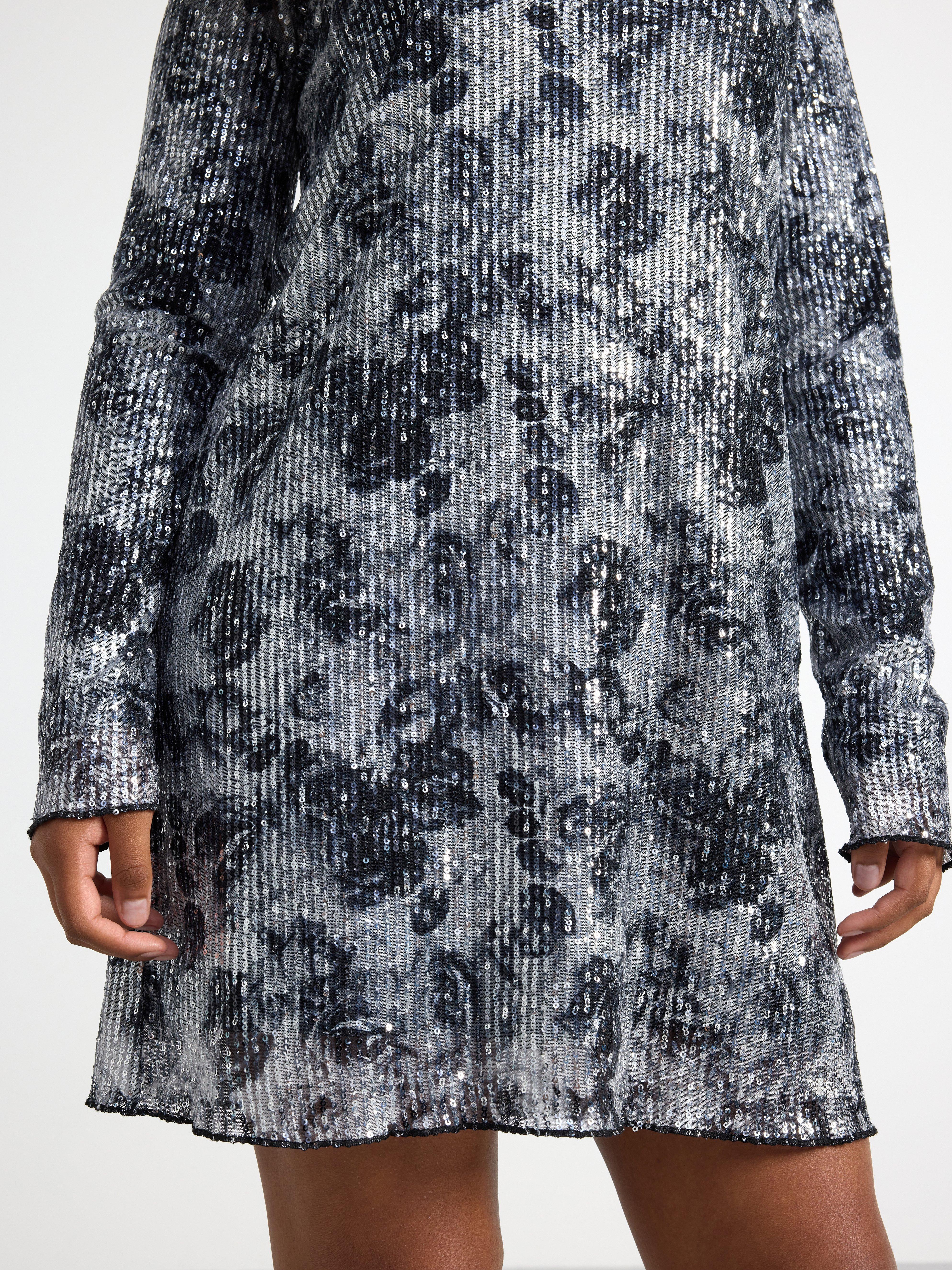 Sequin dress Silver