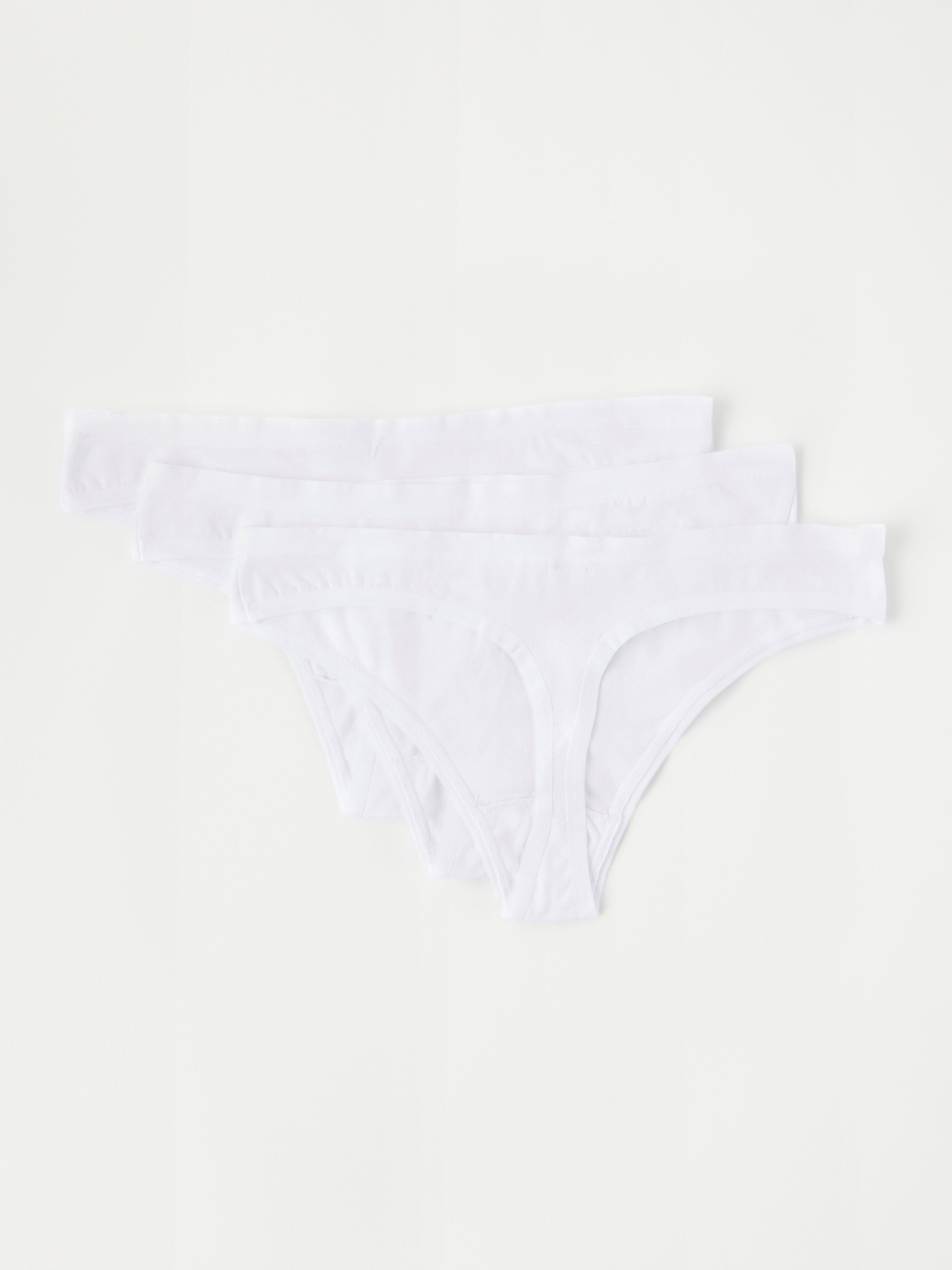 3-pack thong regular White