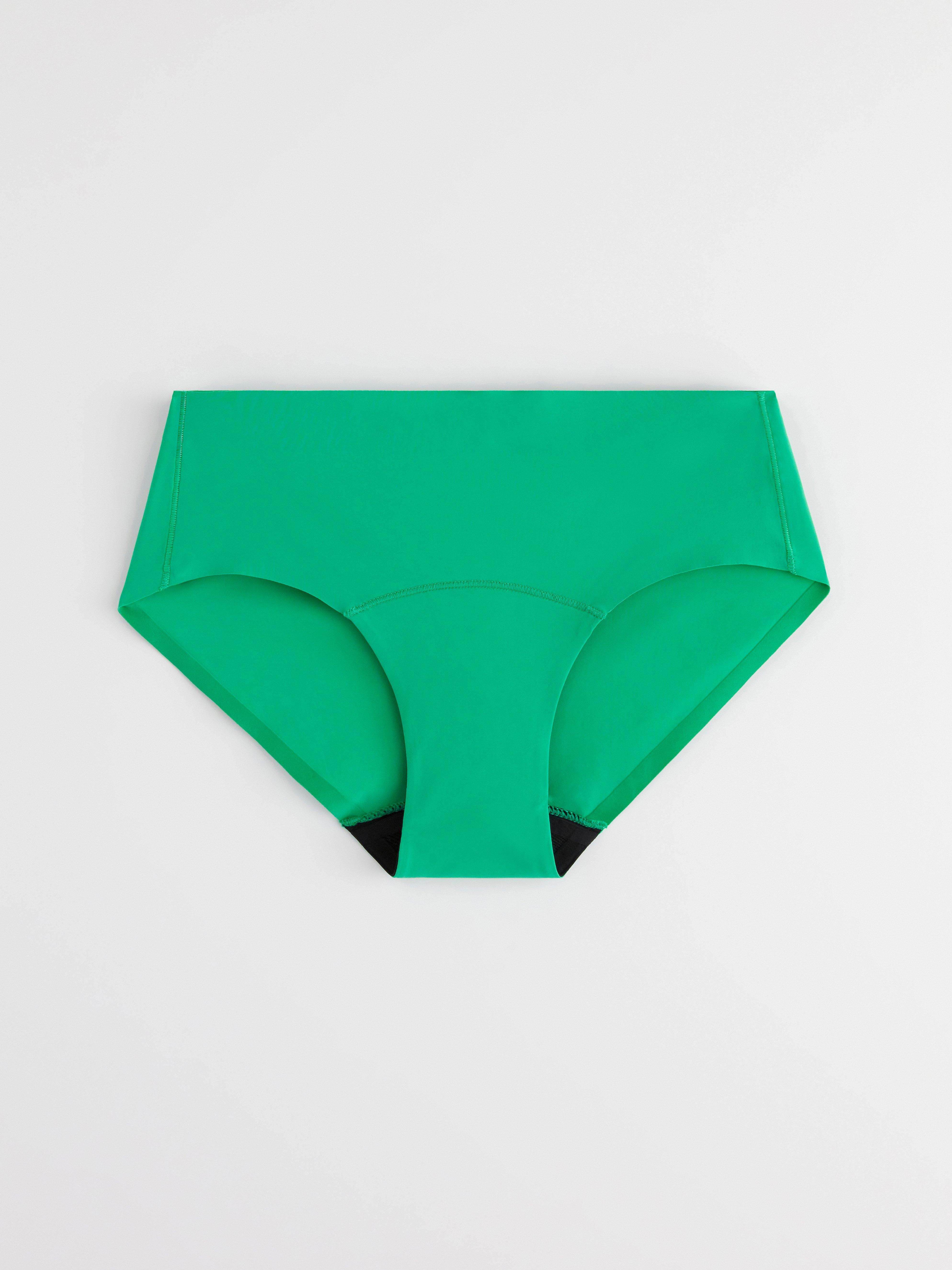 Engineered Hiphugger Period Proof – Period Panty Medium Absorbency Green