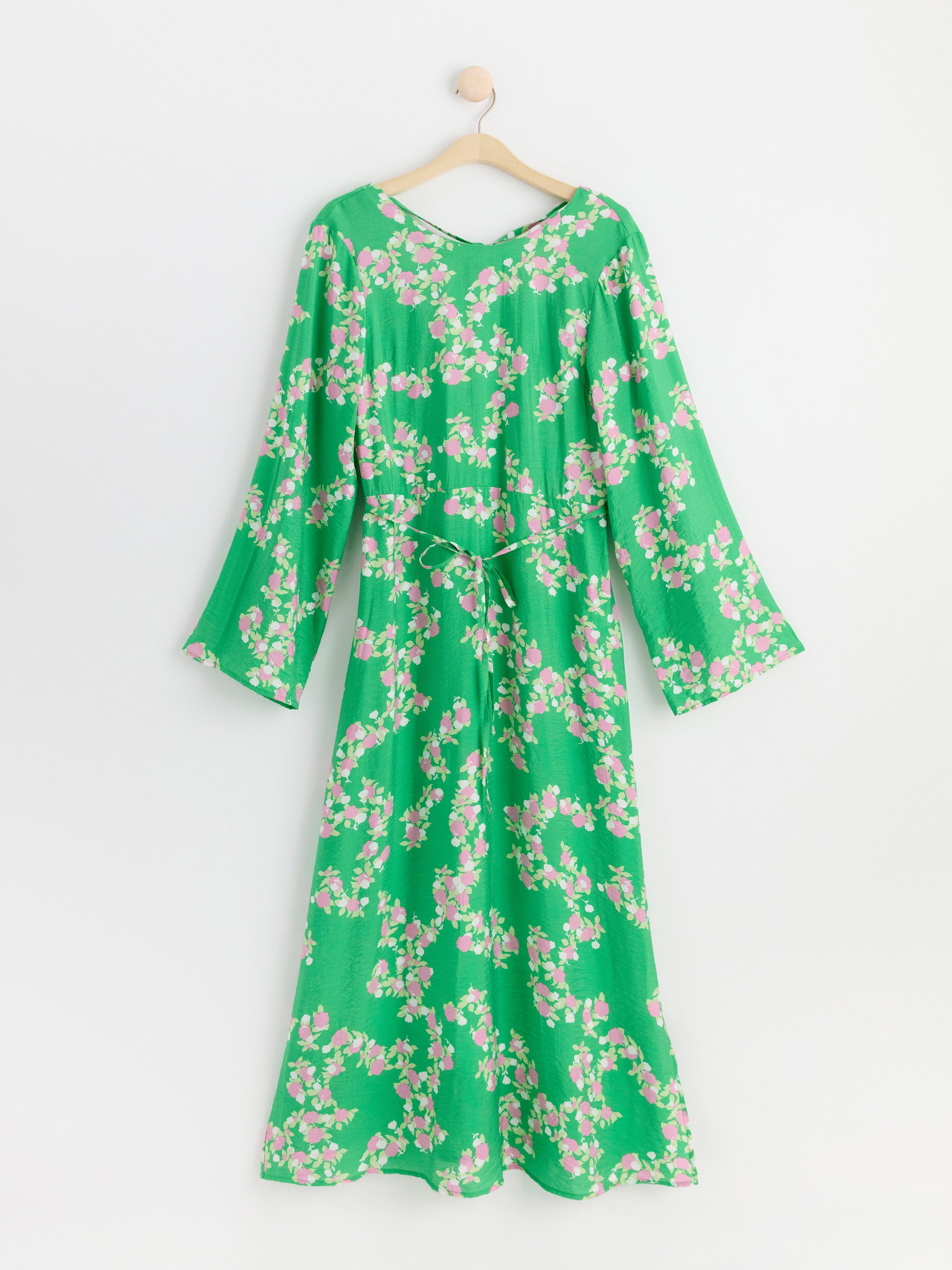 Long sleeve dress Green