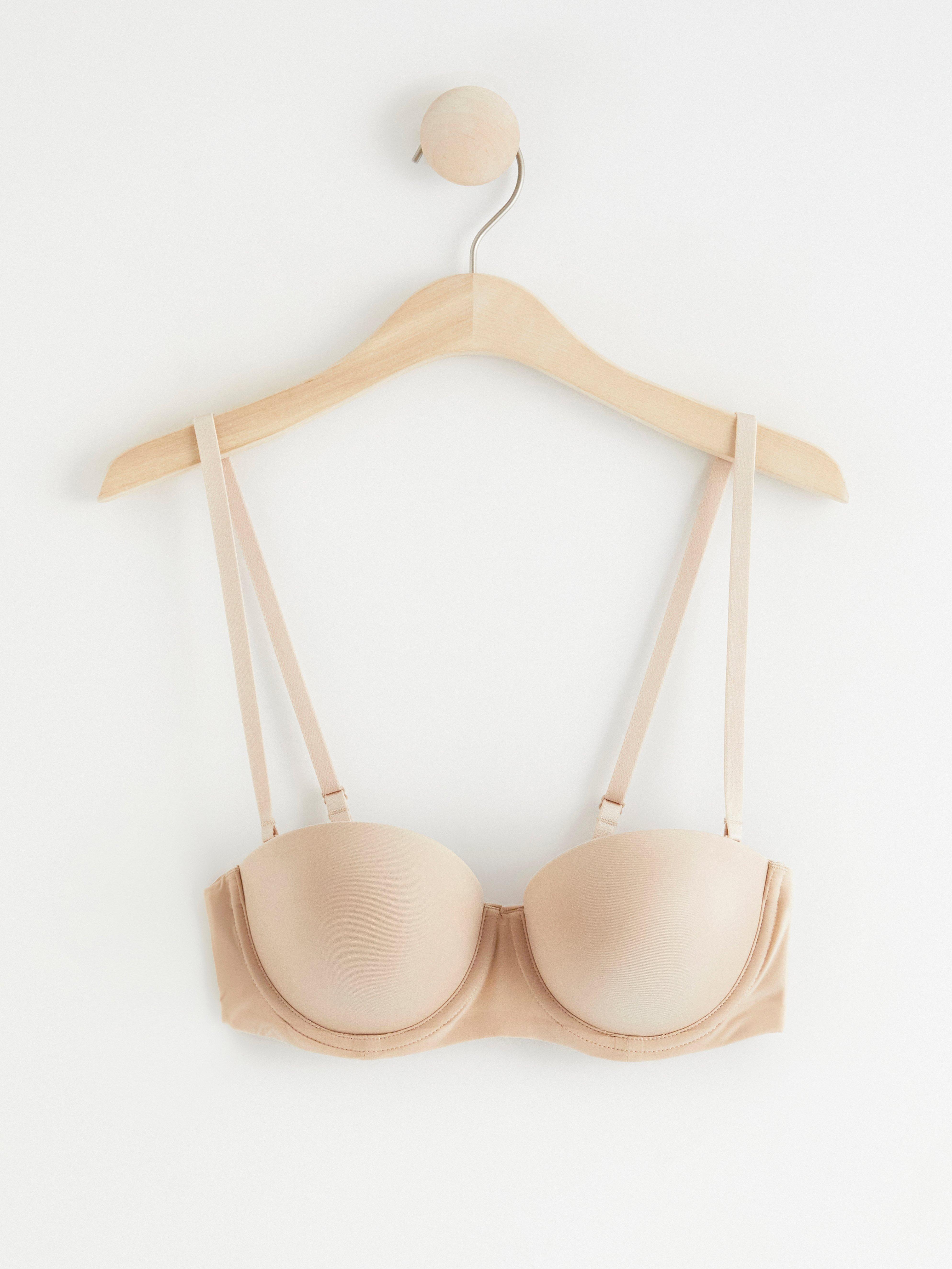 Björk strapless bra Beige