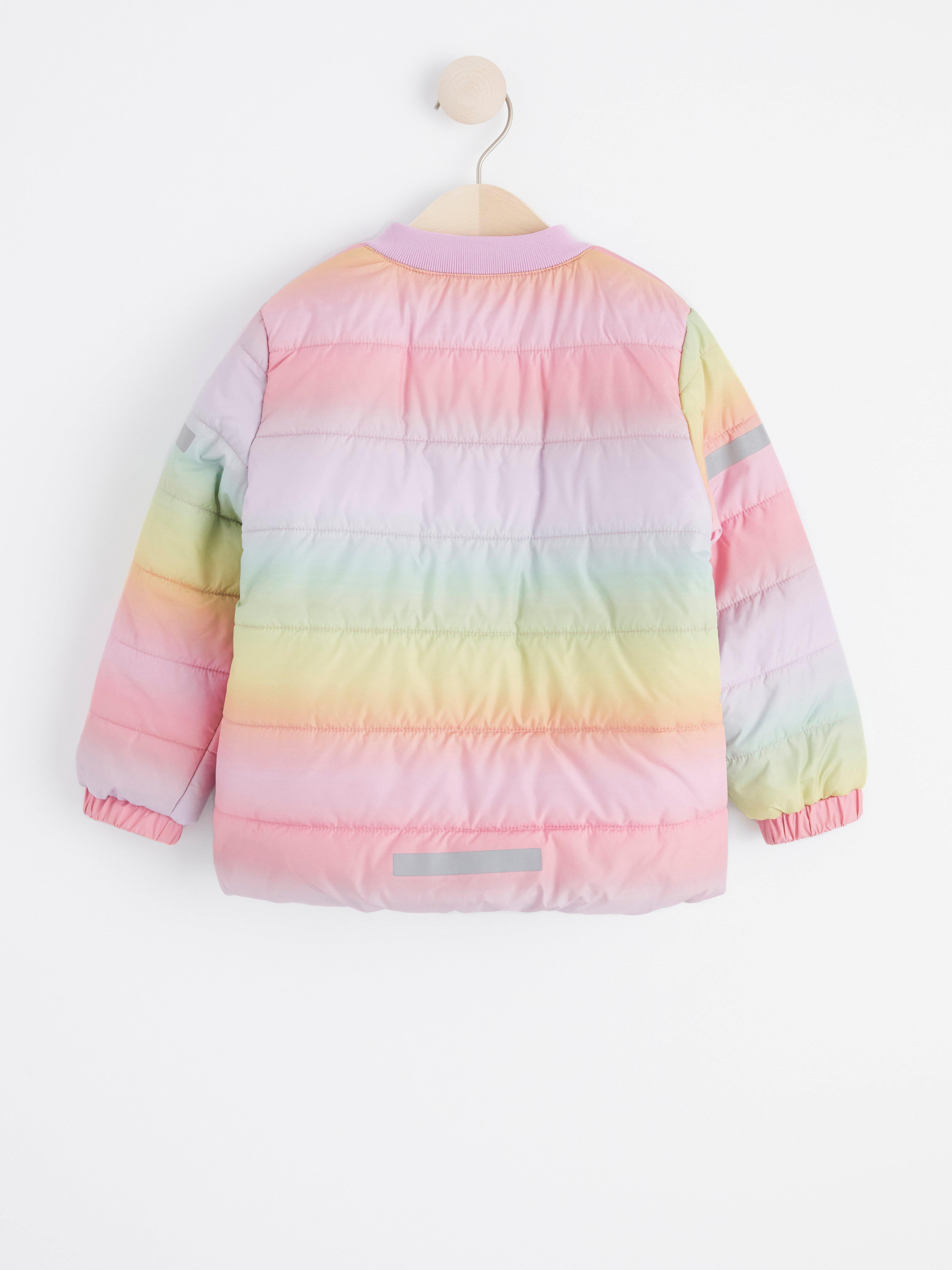 Water repellent puffer jacket Light Lilac