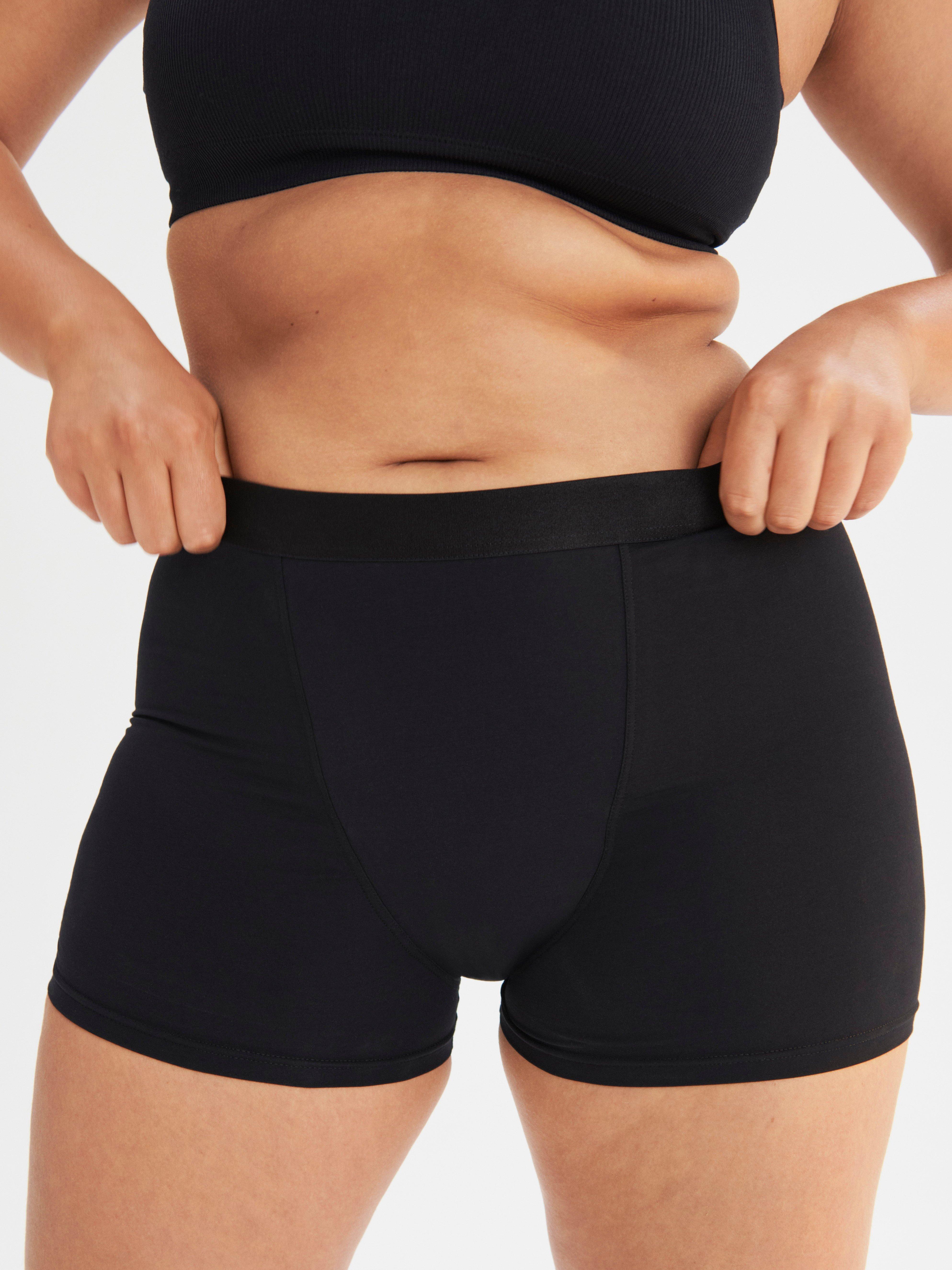 Engineered Boxer Period Proof - Period Panty High Absorbency Black