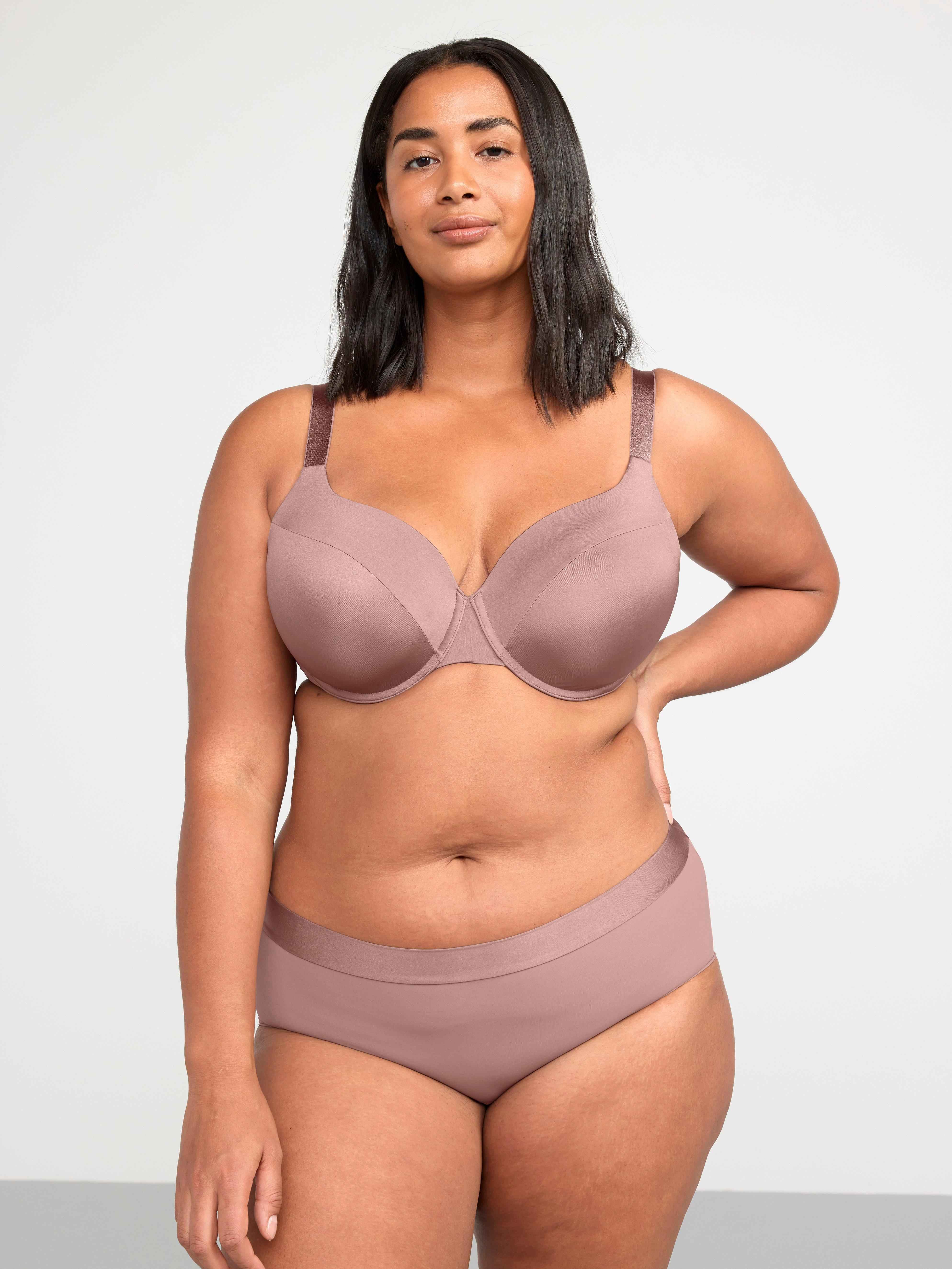 Dahlia t-shirt bra Light Dusty Lilac