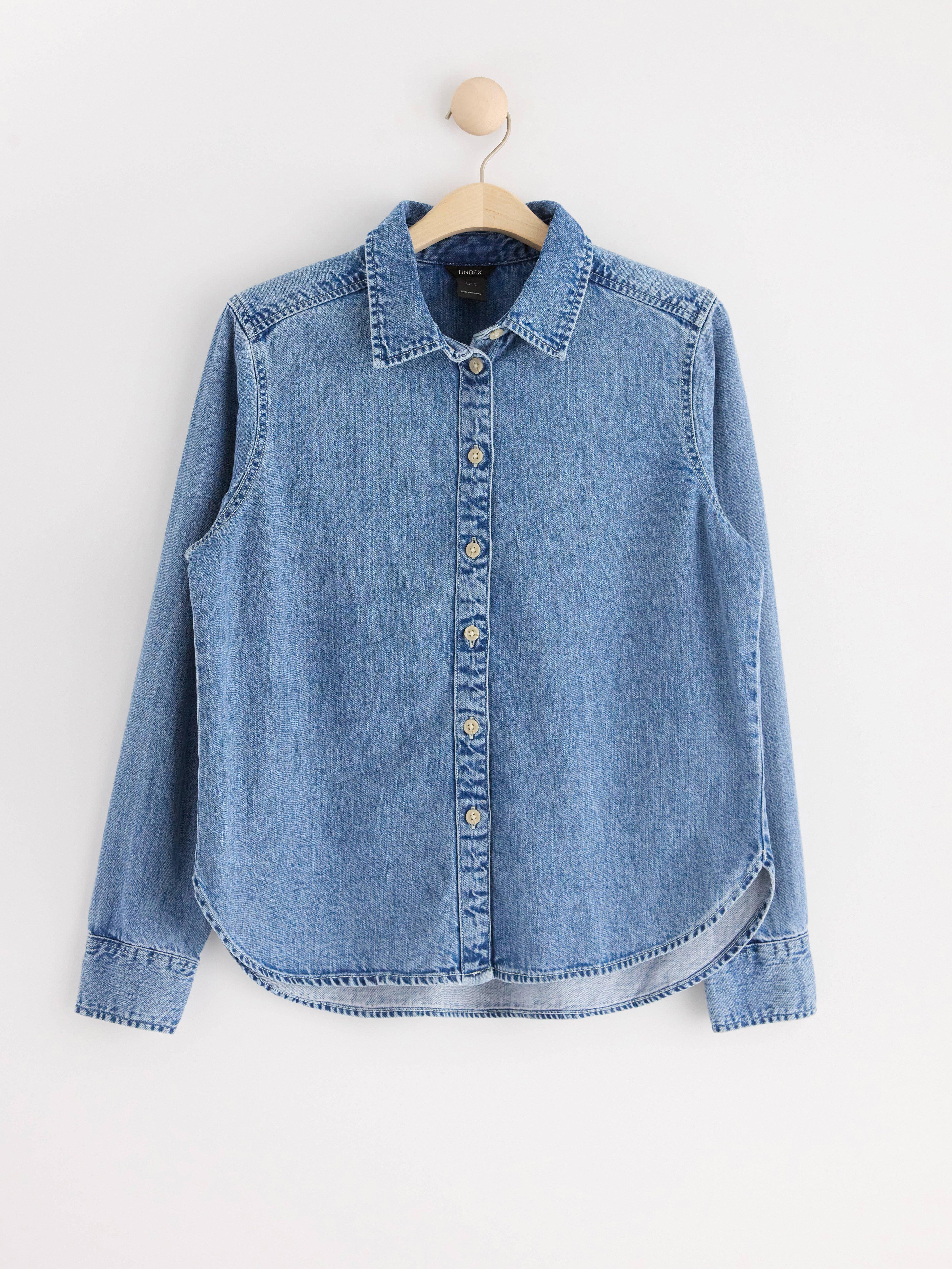 Denim shirt blue