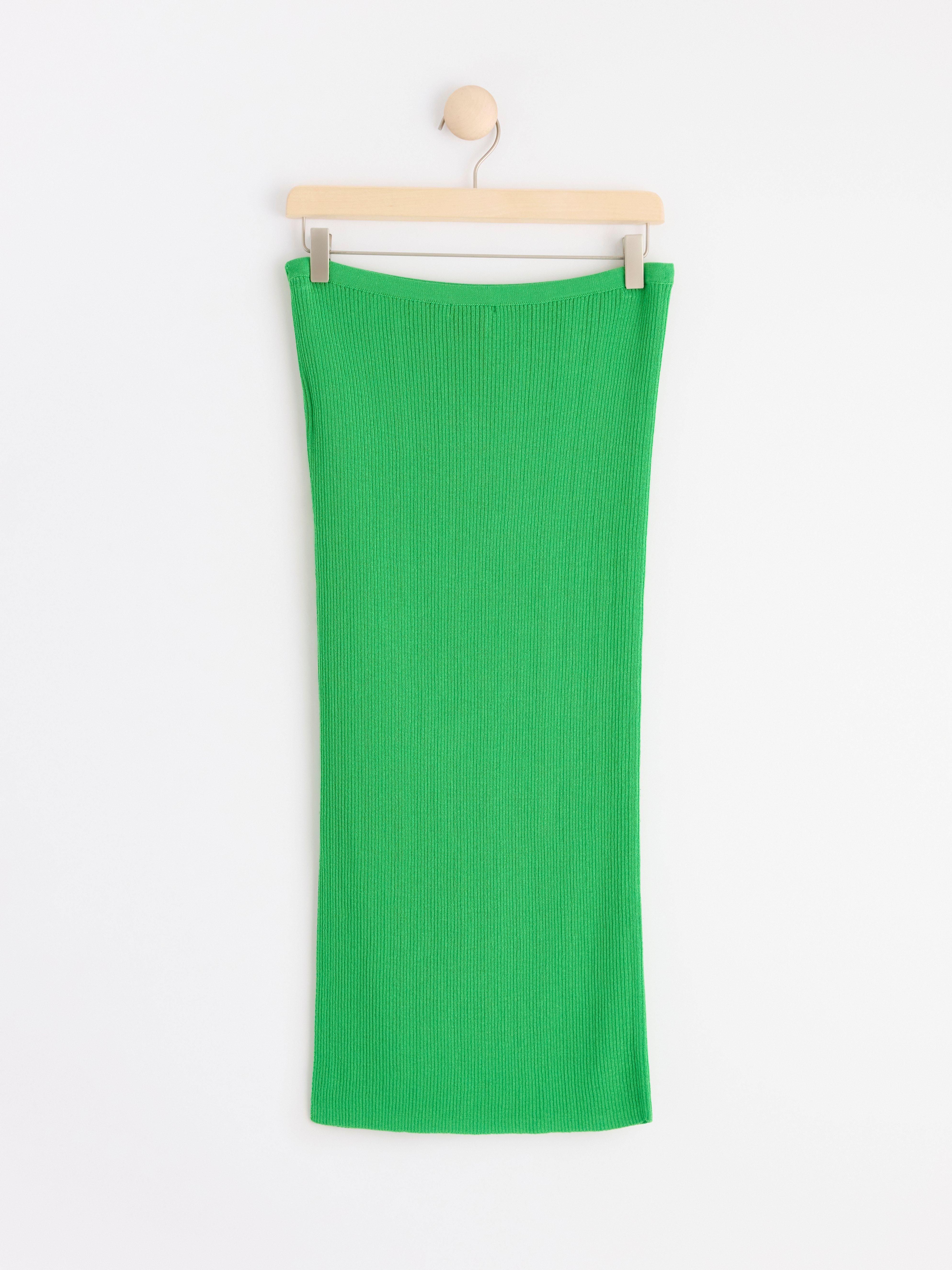 Knitted skirt Green