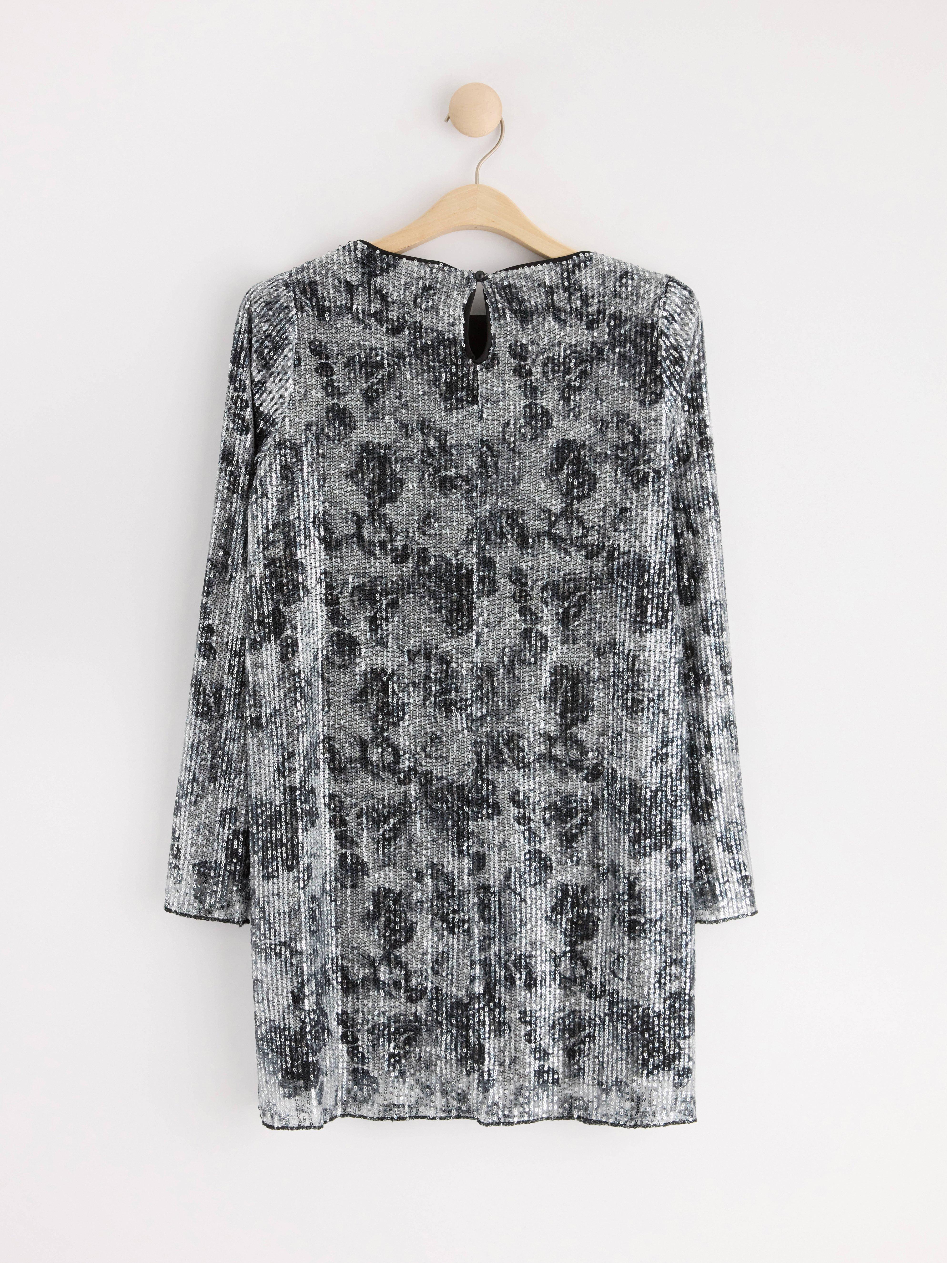 Sequin dress Silver