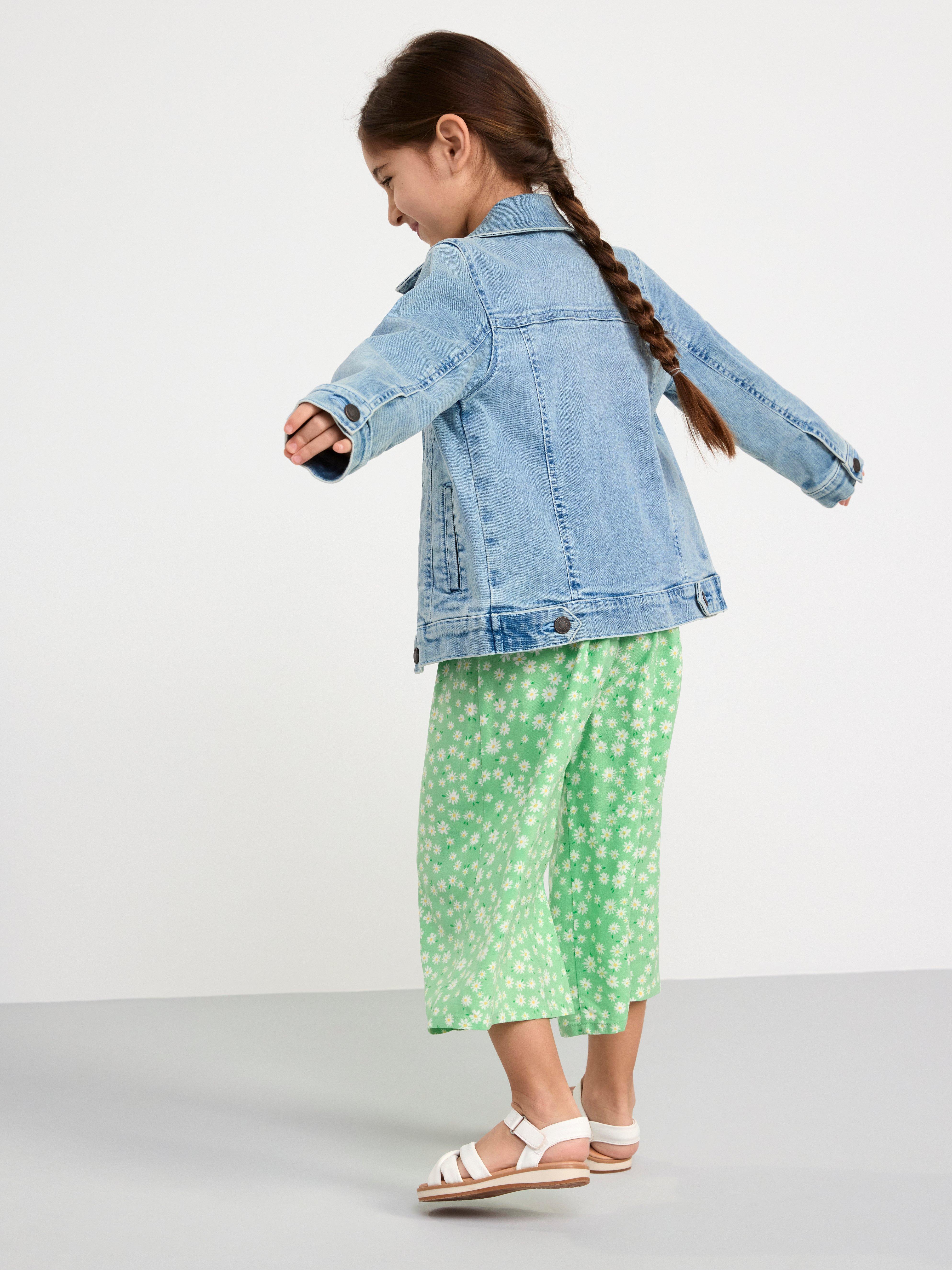 Jumpsuit with smock Green
