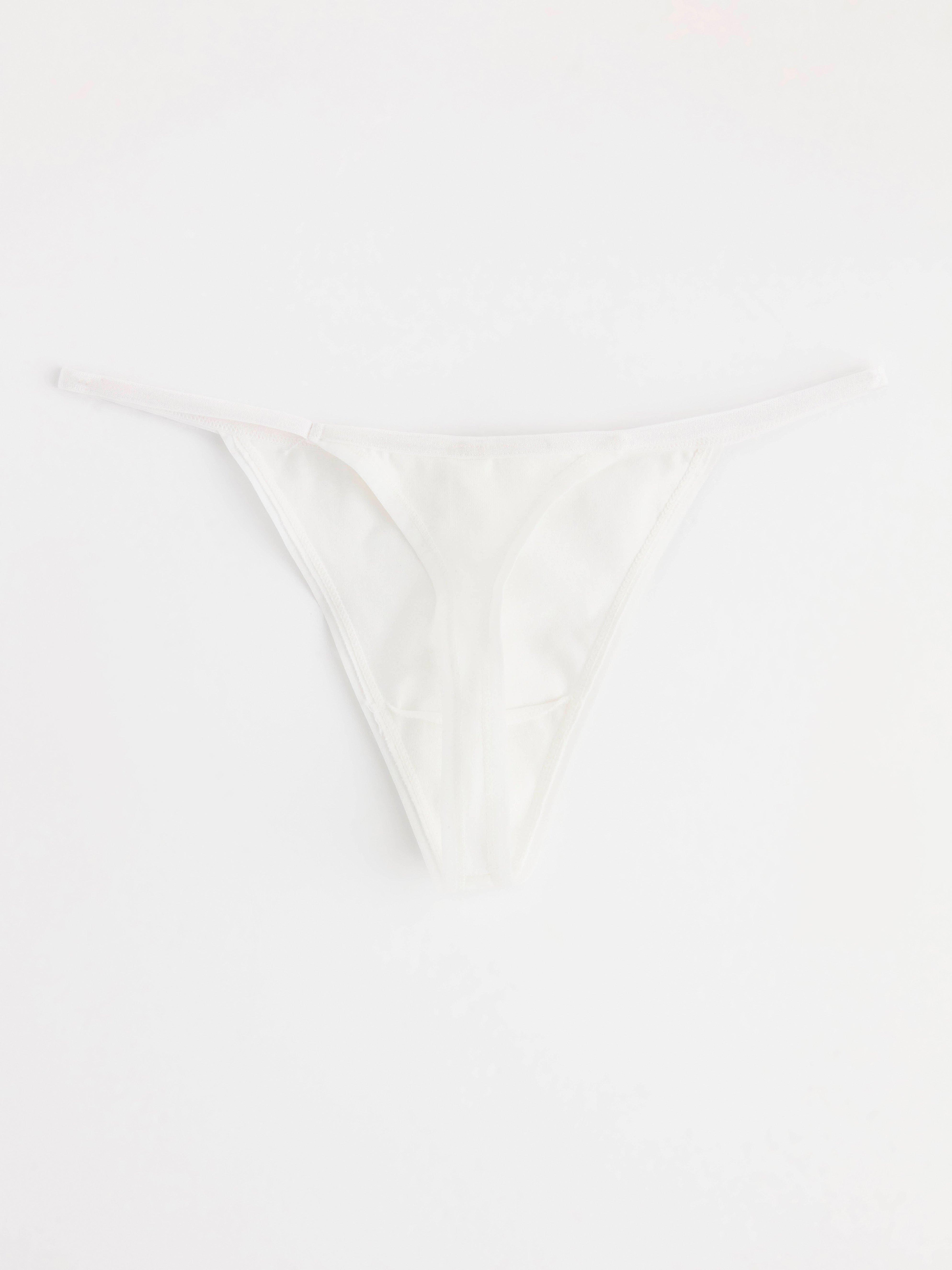 Thong low waist White