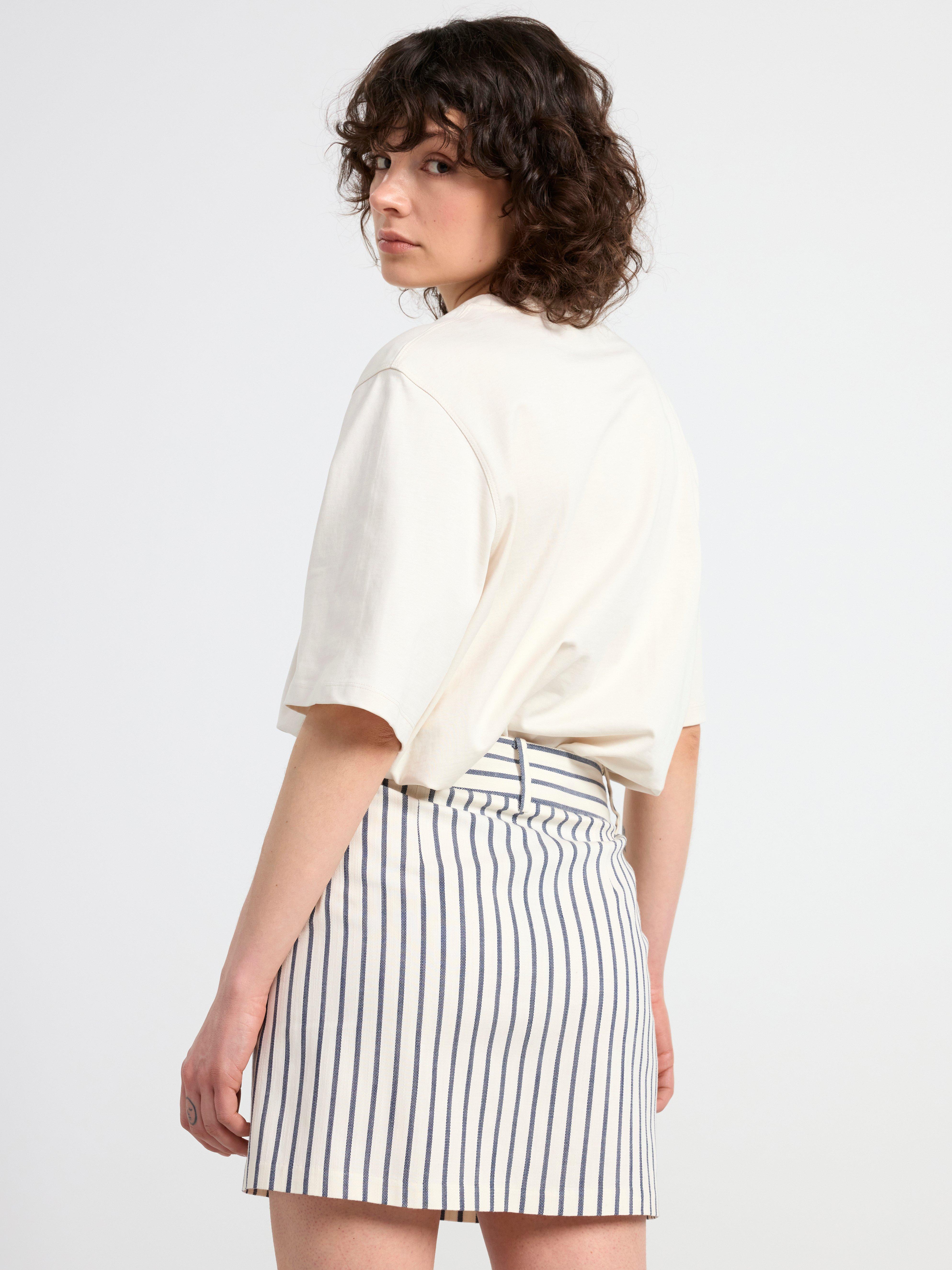Striped mini skirt Off White