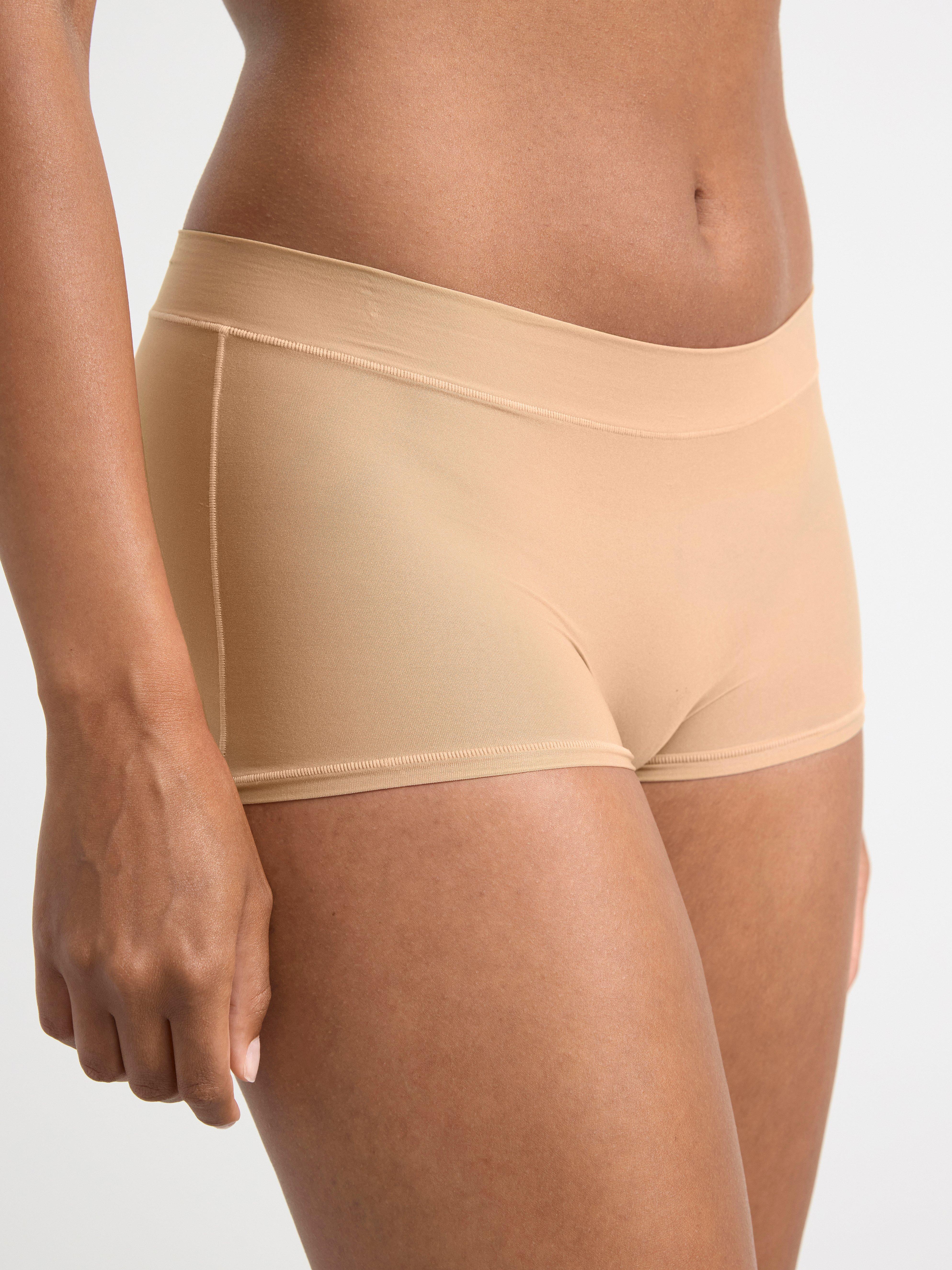 3-pack high waist super stretch boxer briefs Dark Dusty Brown