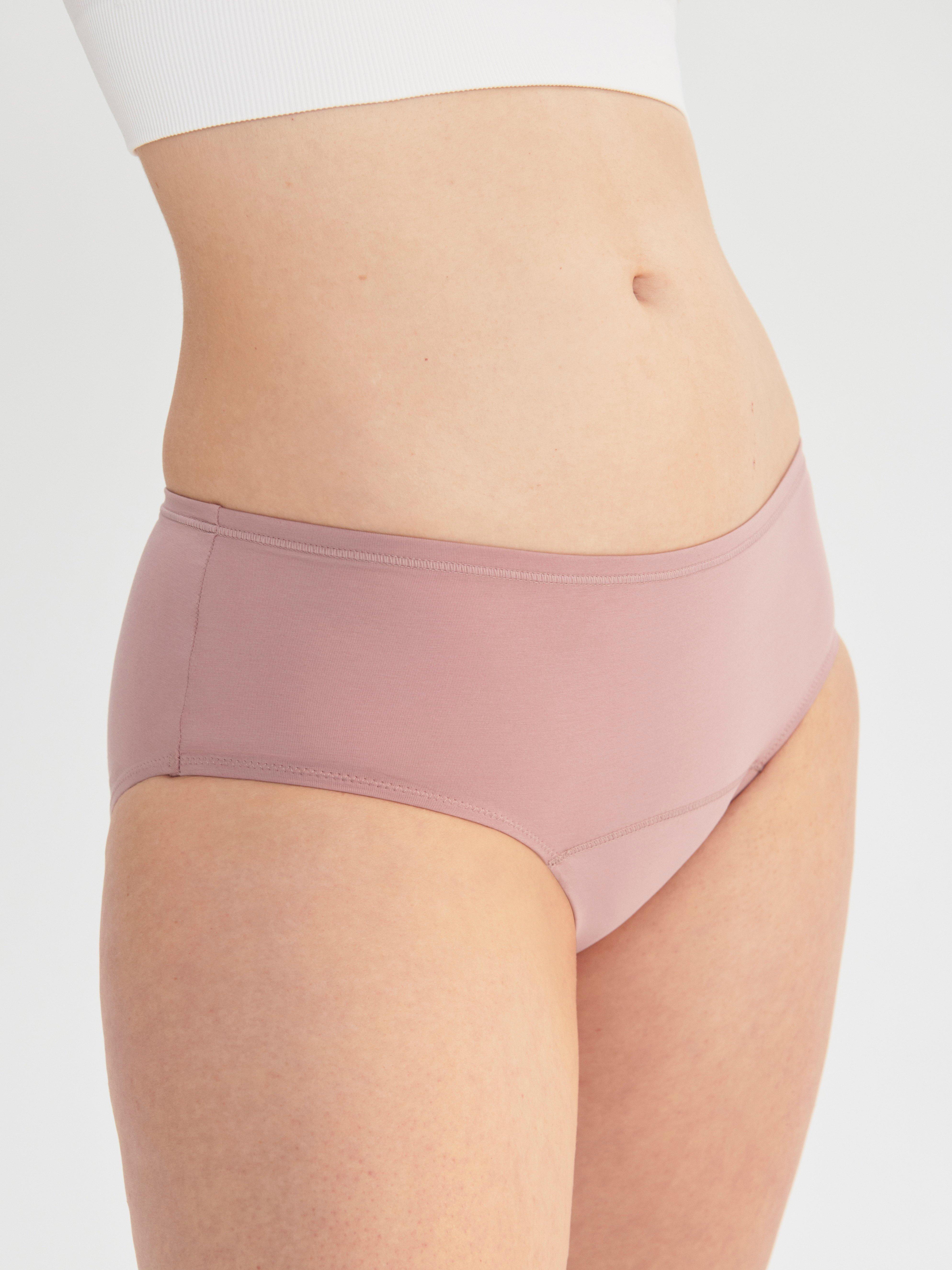 Engineered Hiphugger Period Proof – Period Panty High Absorbency Light Dusty Pink