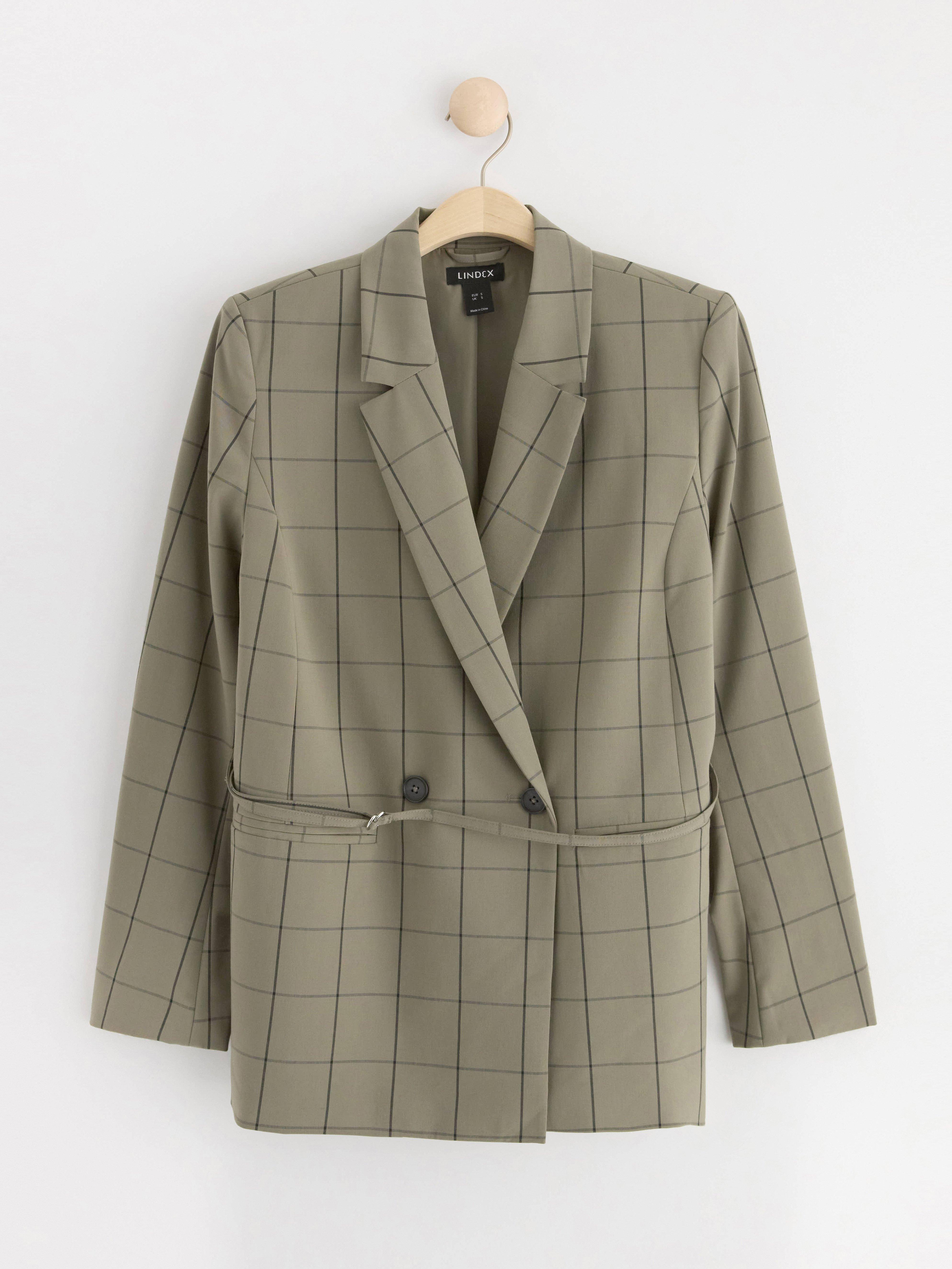 Blazer with double button closure Dark Dusty Green