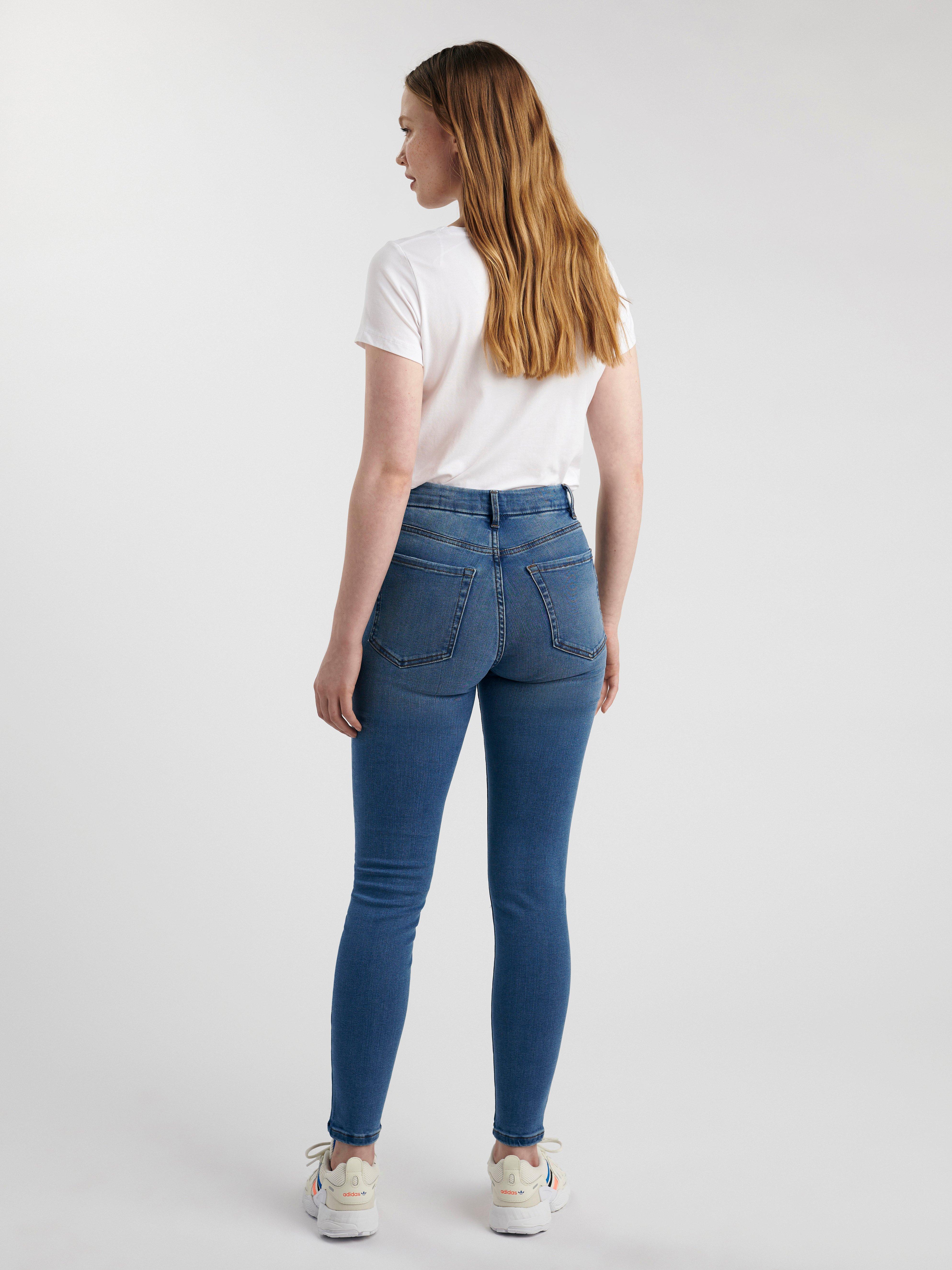CLARA Curve super stretch jeans with high waist Denim