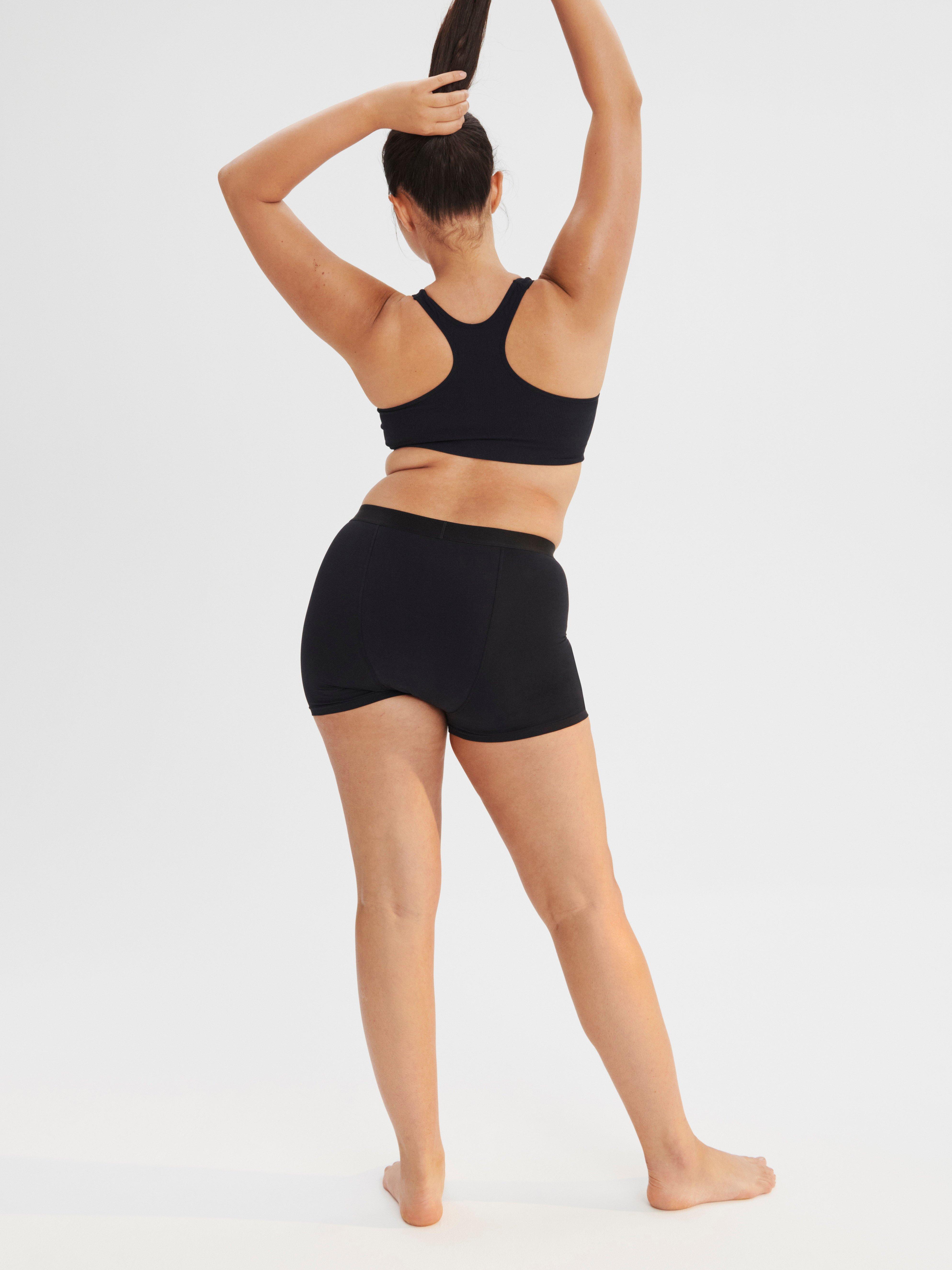 Engineered Boxer Period Proof - Period Panty High Absorbency Black