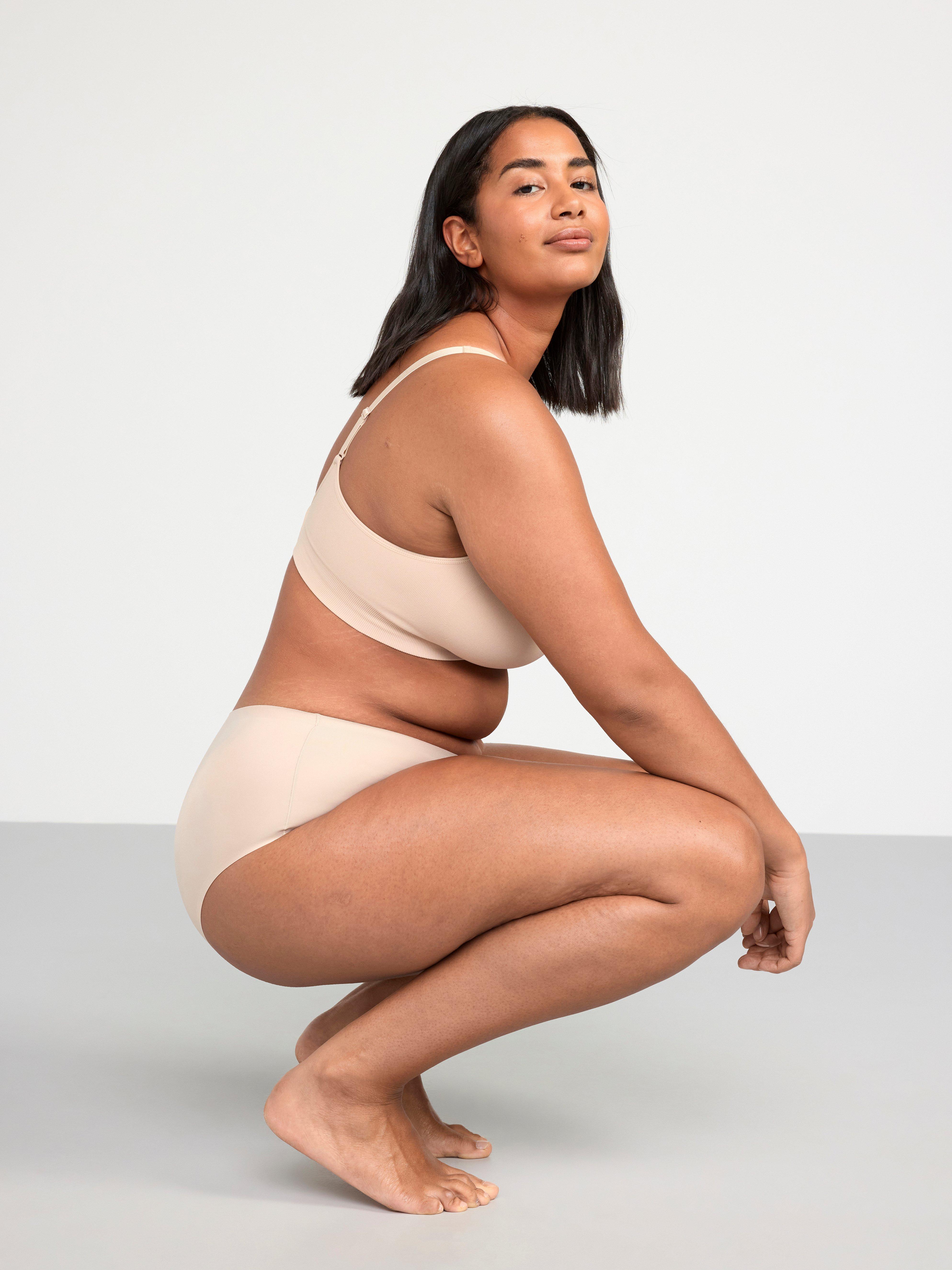 Soft seamless bra Beige