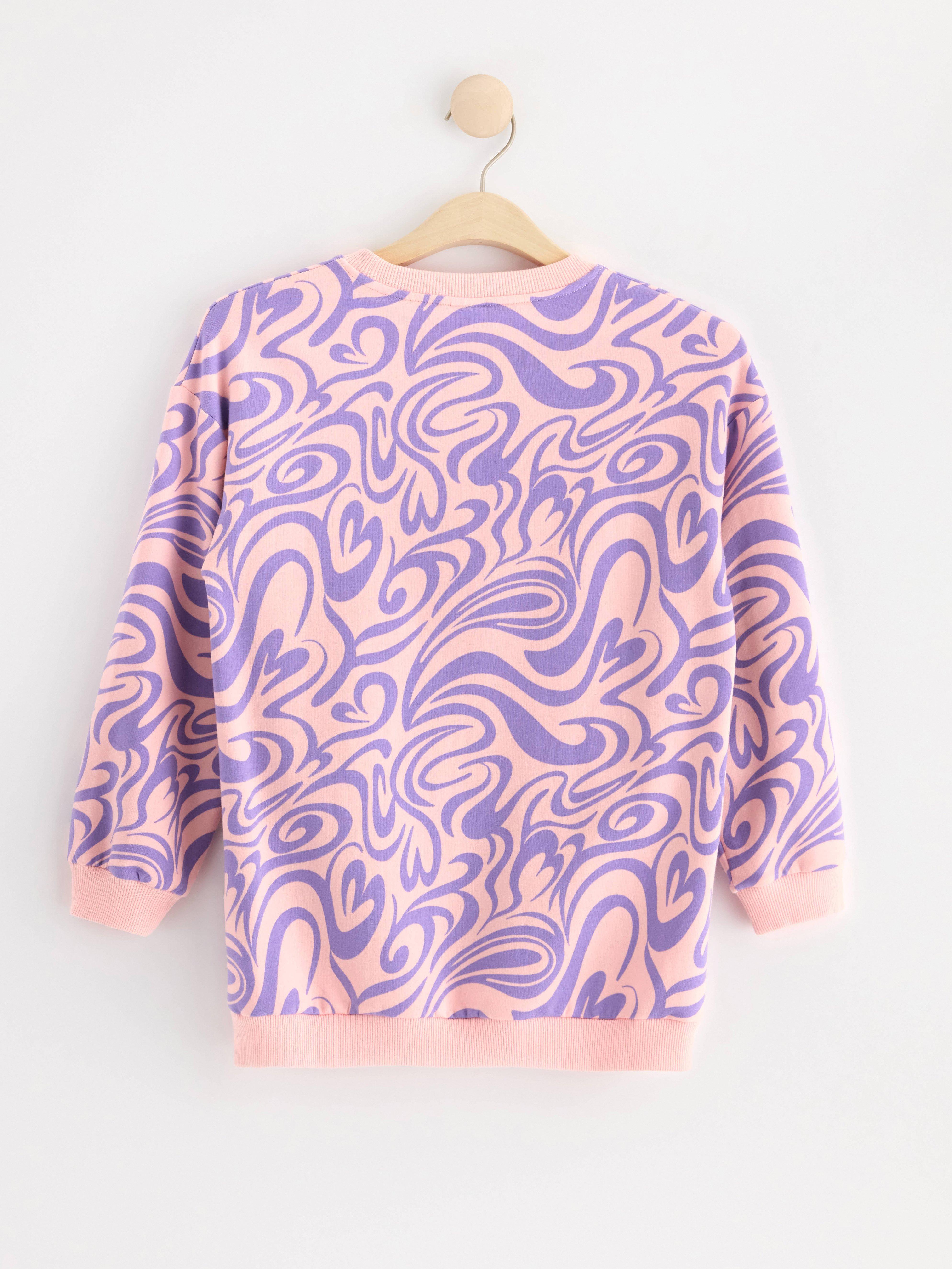 Oversized sweatshirt Light Pink