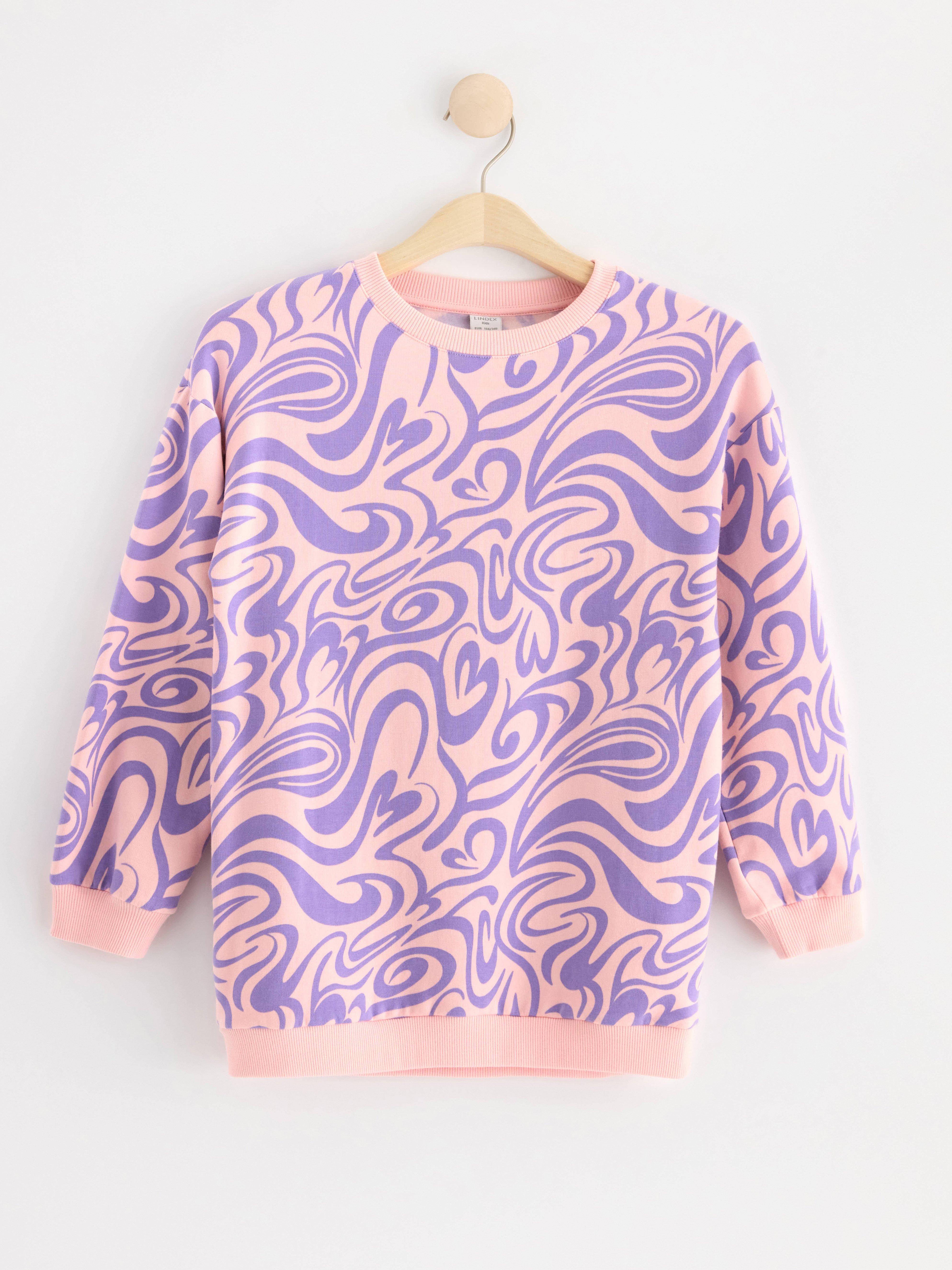 Oversized sweatshirt Light Pink