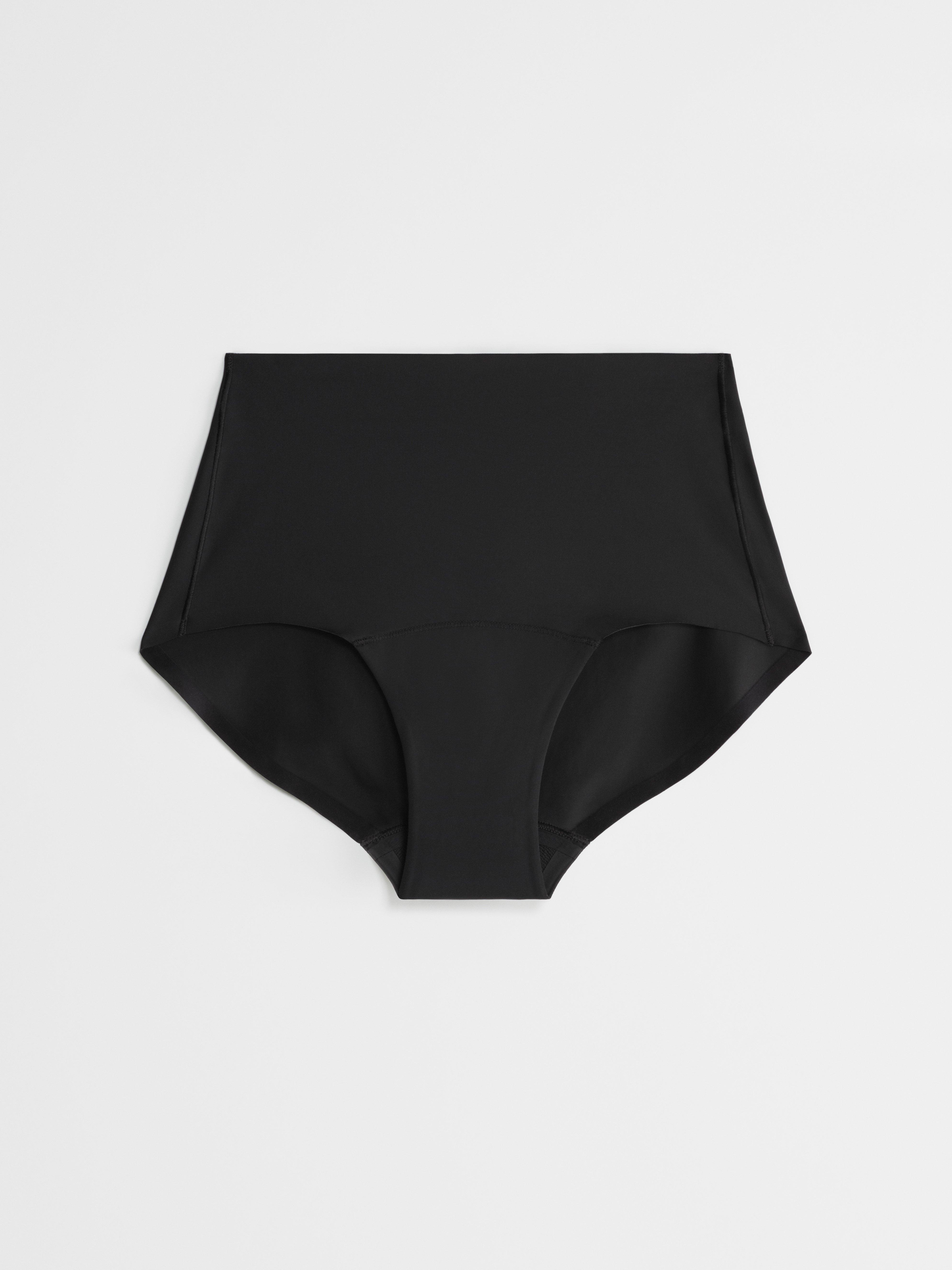 Engineered High Waist Period Proof – Period Panty Medium Absorbency Black