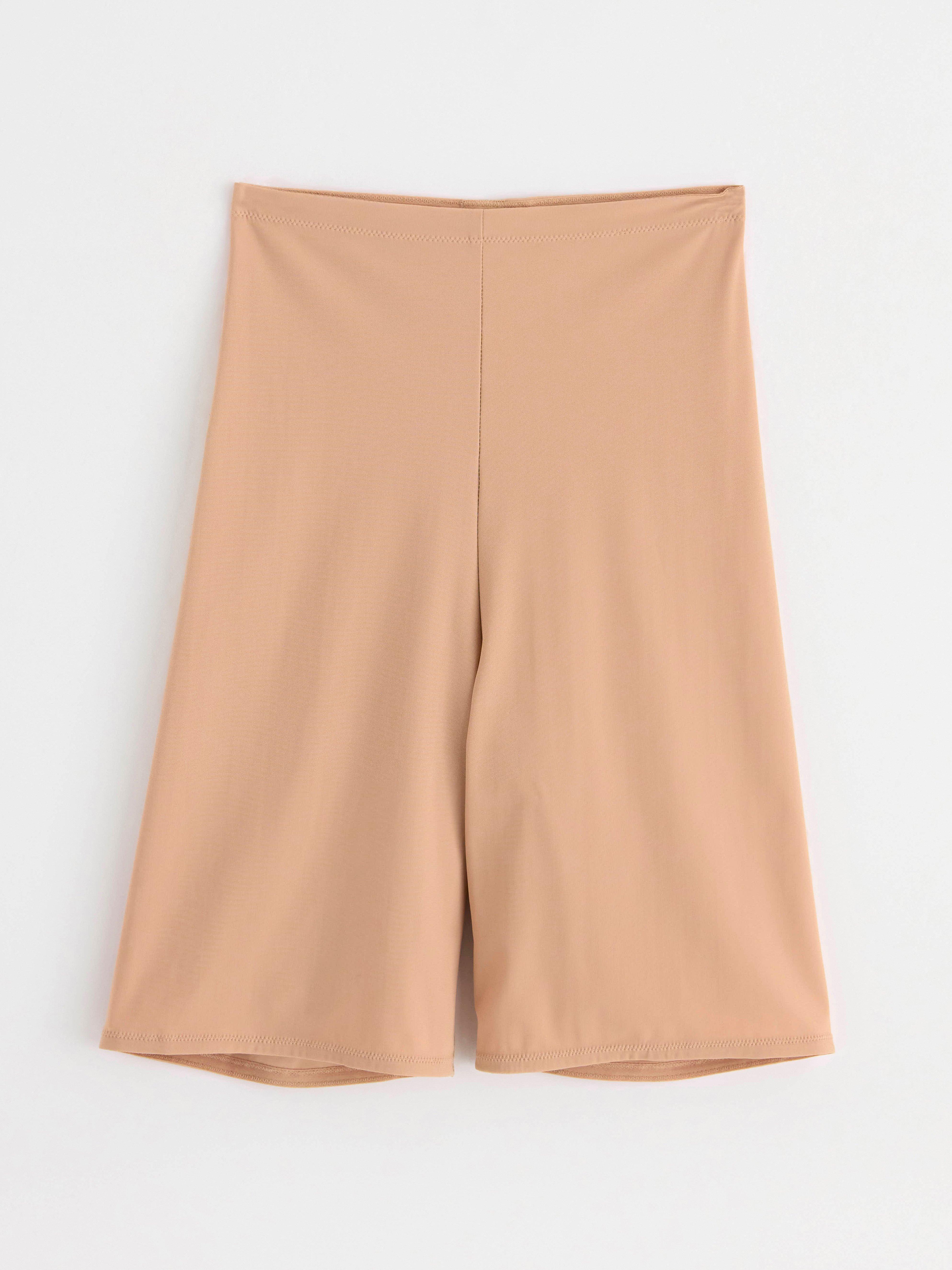 Medium support shaping biker Beige
