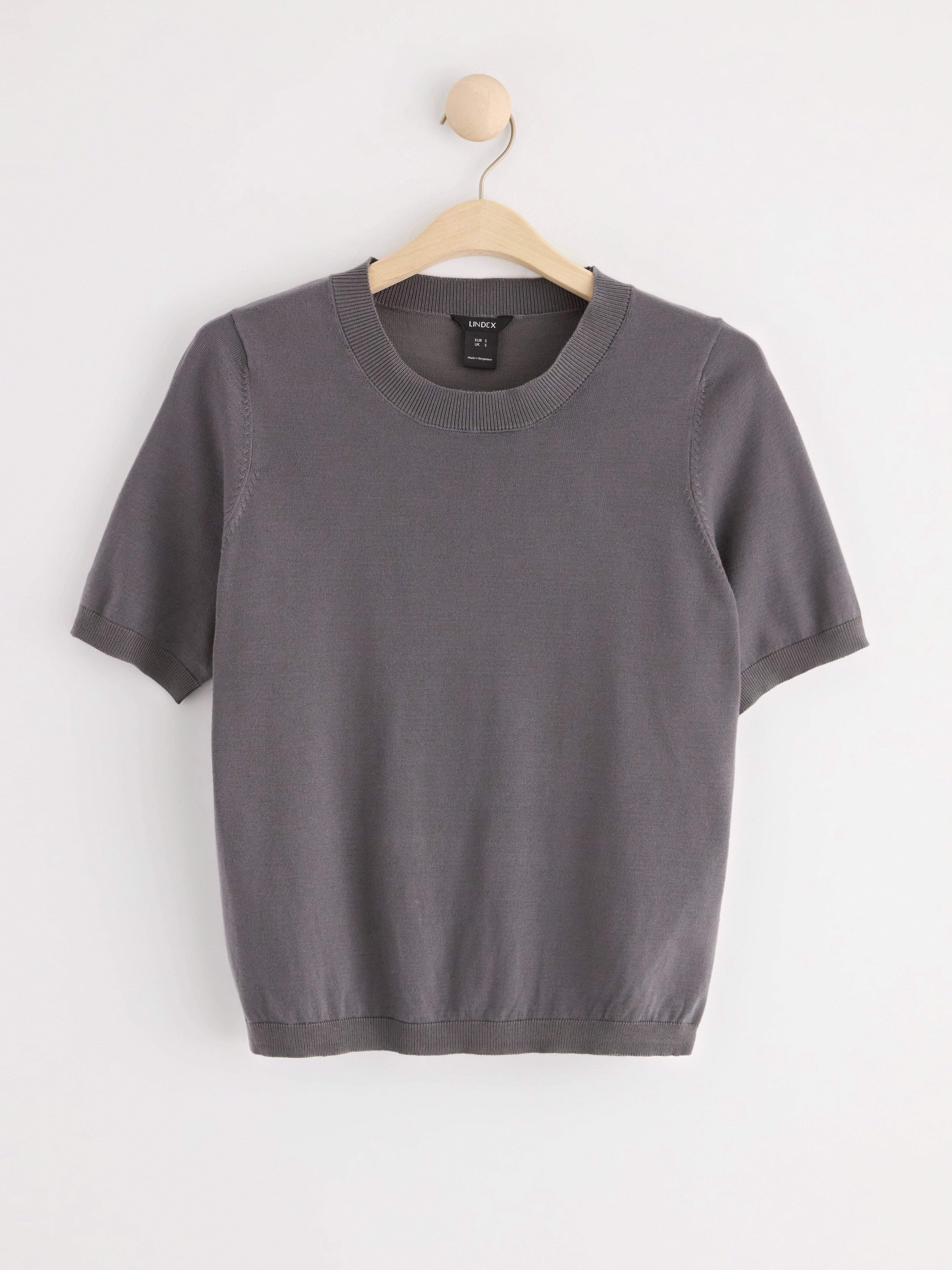 Jumper fine-knitted Dark Grey